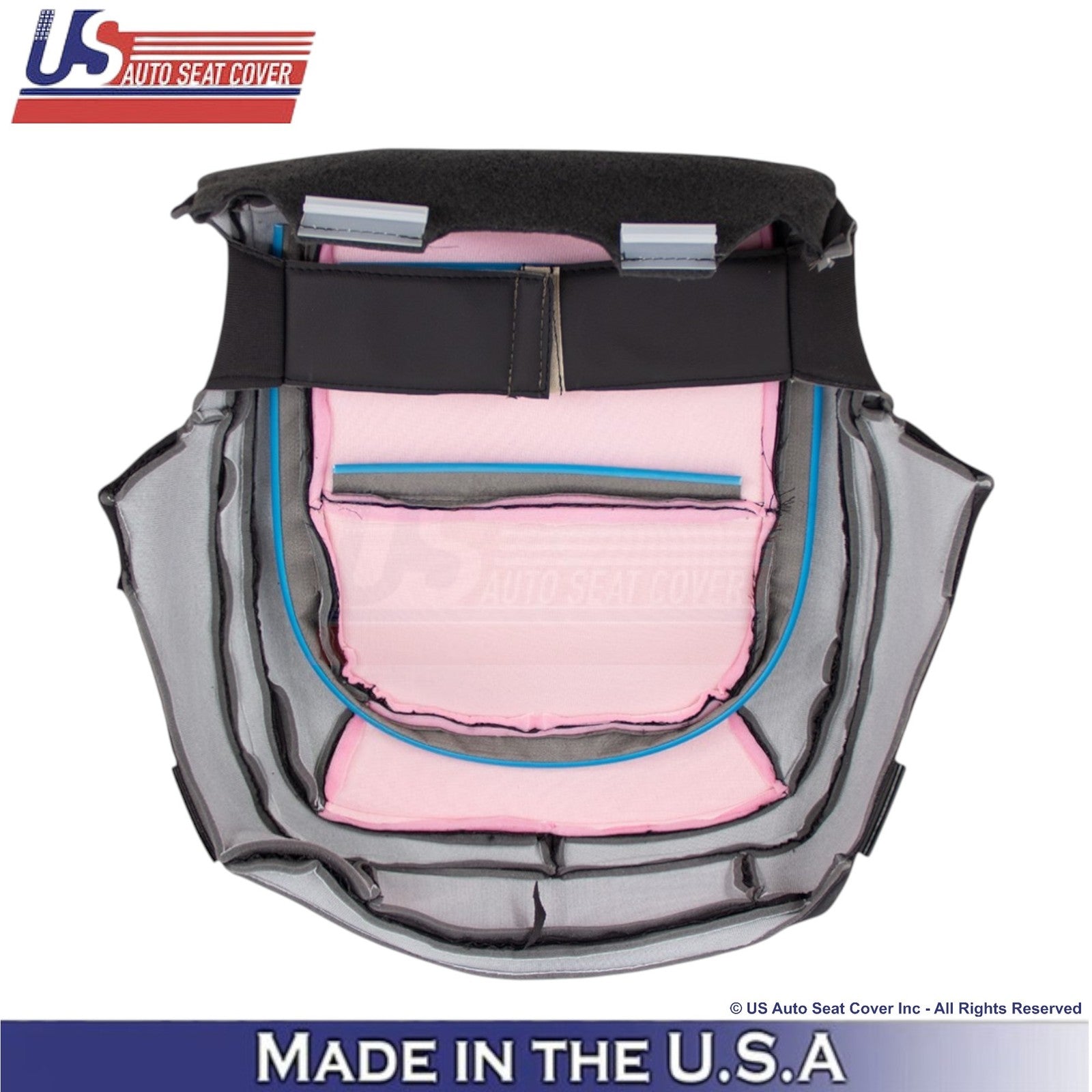 2015-2022 For Chevrolet Colorado Cloth Passenger Replacement Cover Jet Black