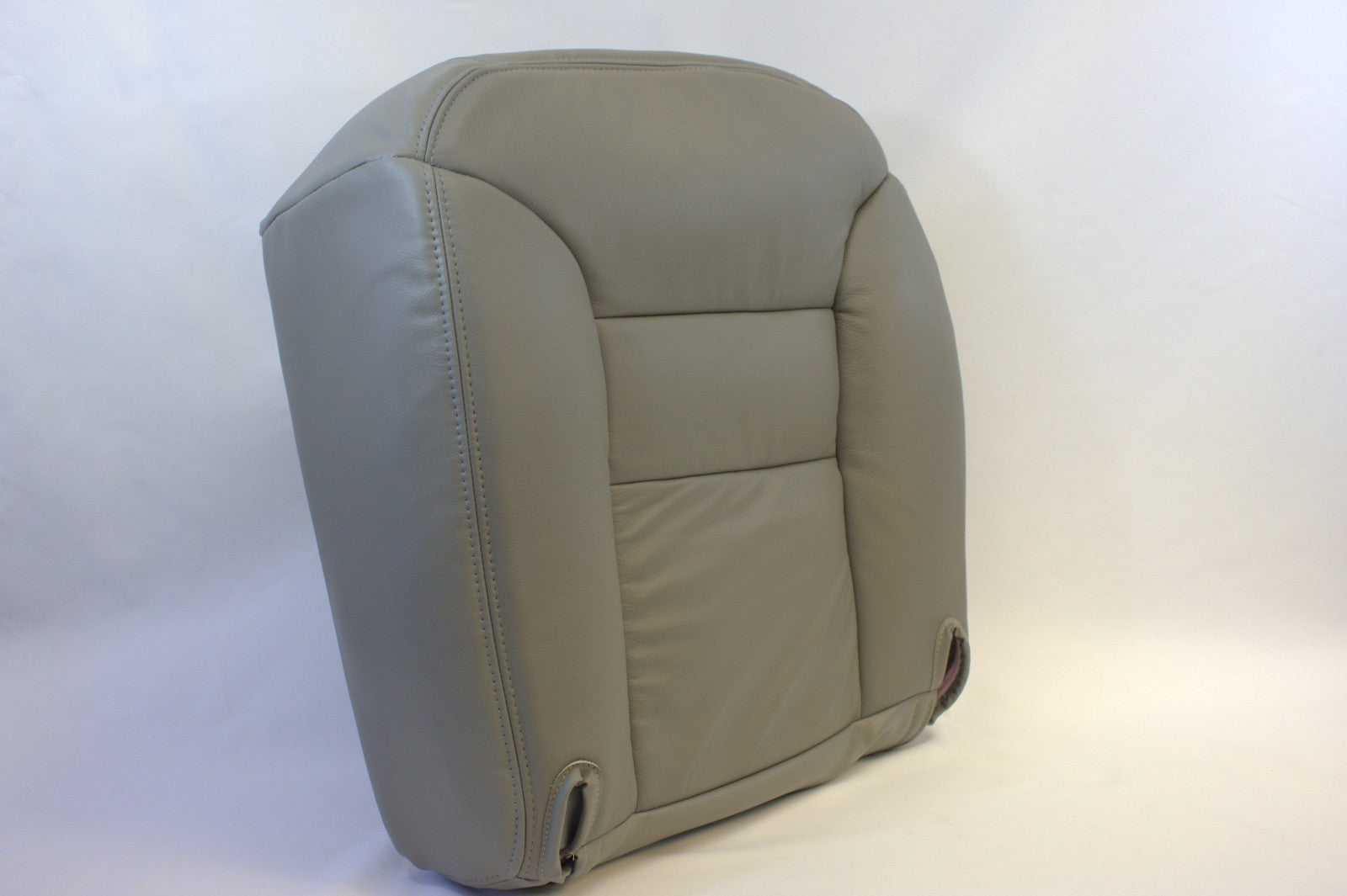 1995 1996 1997 1998 Chevy Silverado Driver Side Bottom Leather Seat Cover pewter