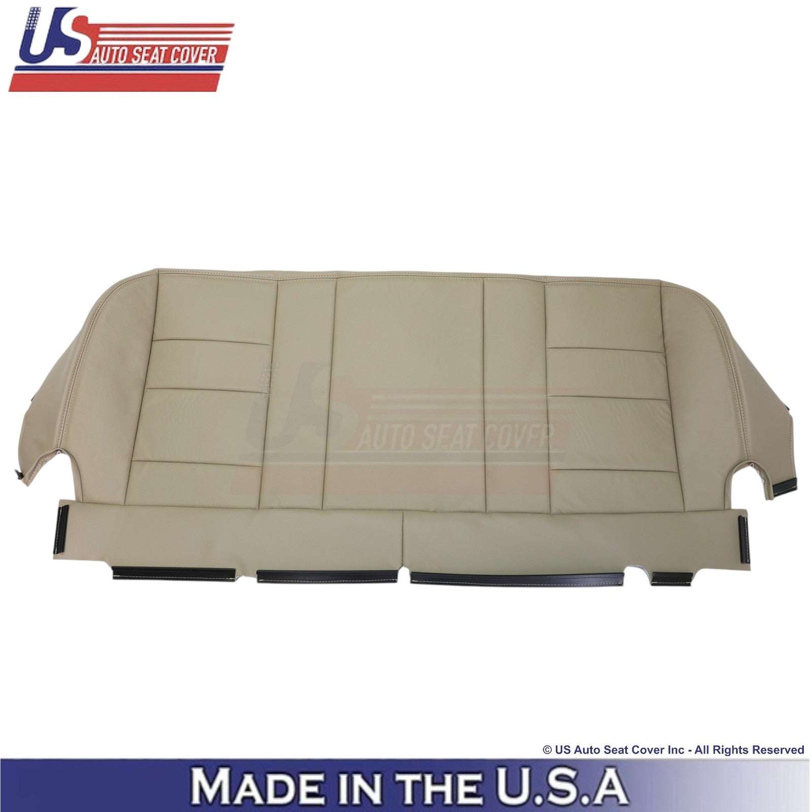 2003-2004 Fits Ford F250 F350 Lariat Leather Rear Bench OEM Seat Covers Tan