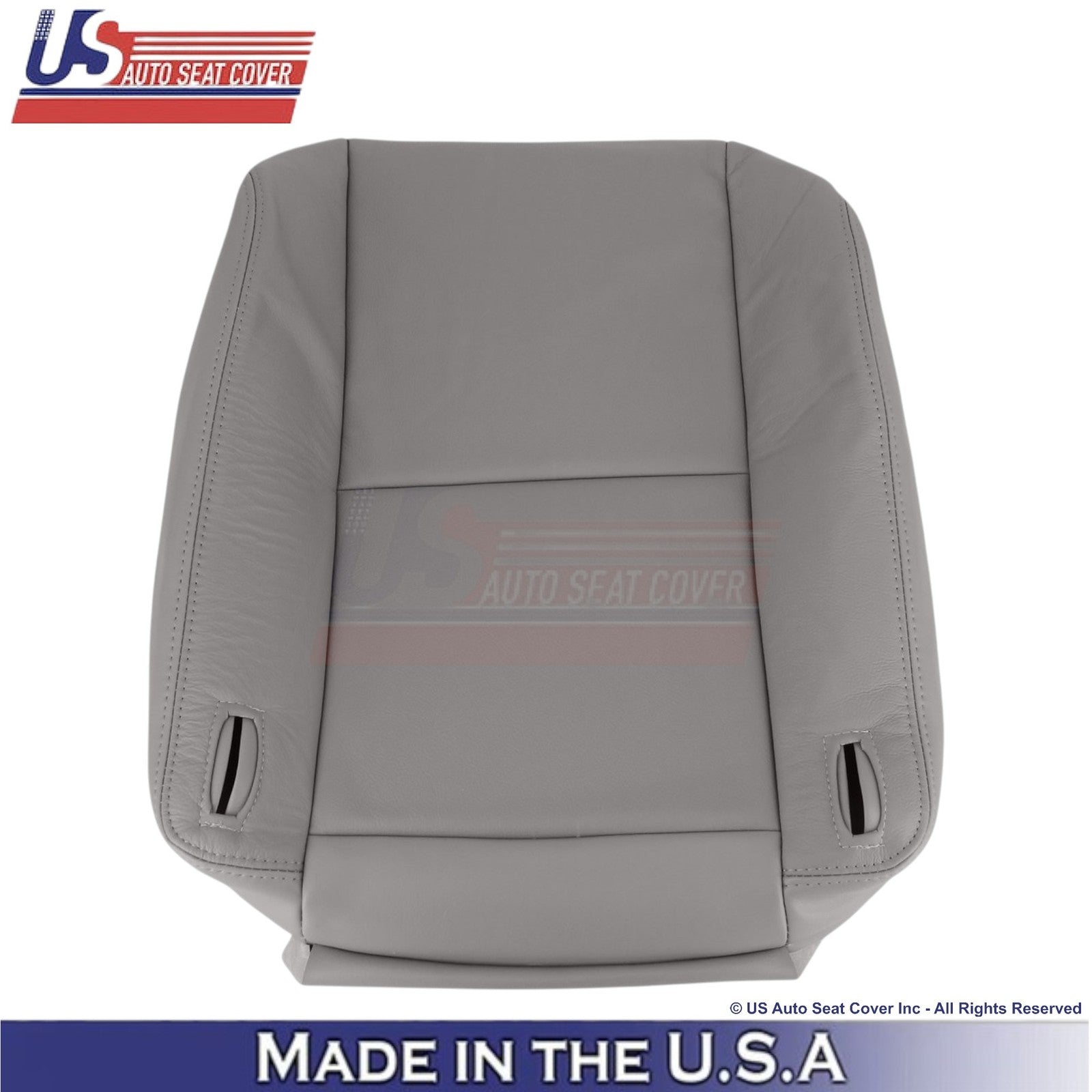 1998-2003 Fits Toyota Sienna Genuine Leather Passenger Replacement Covers Gray