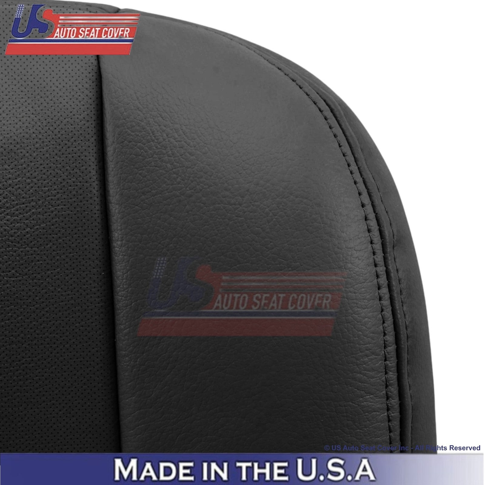 2004-2007 For Ford F250 F350 Lariat Leatherette Prf Passenger Bottom Cover Black