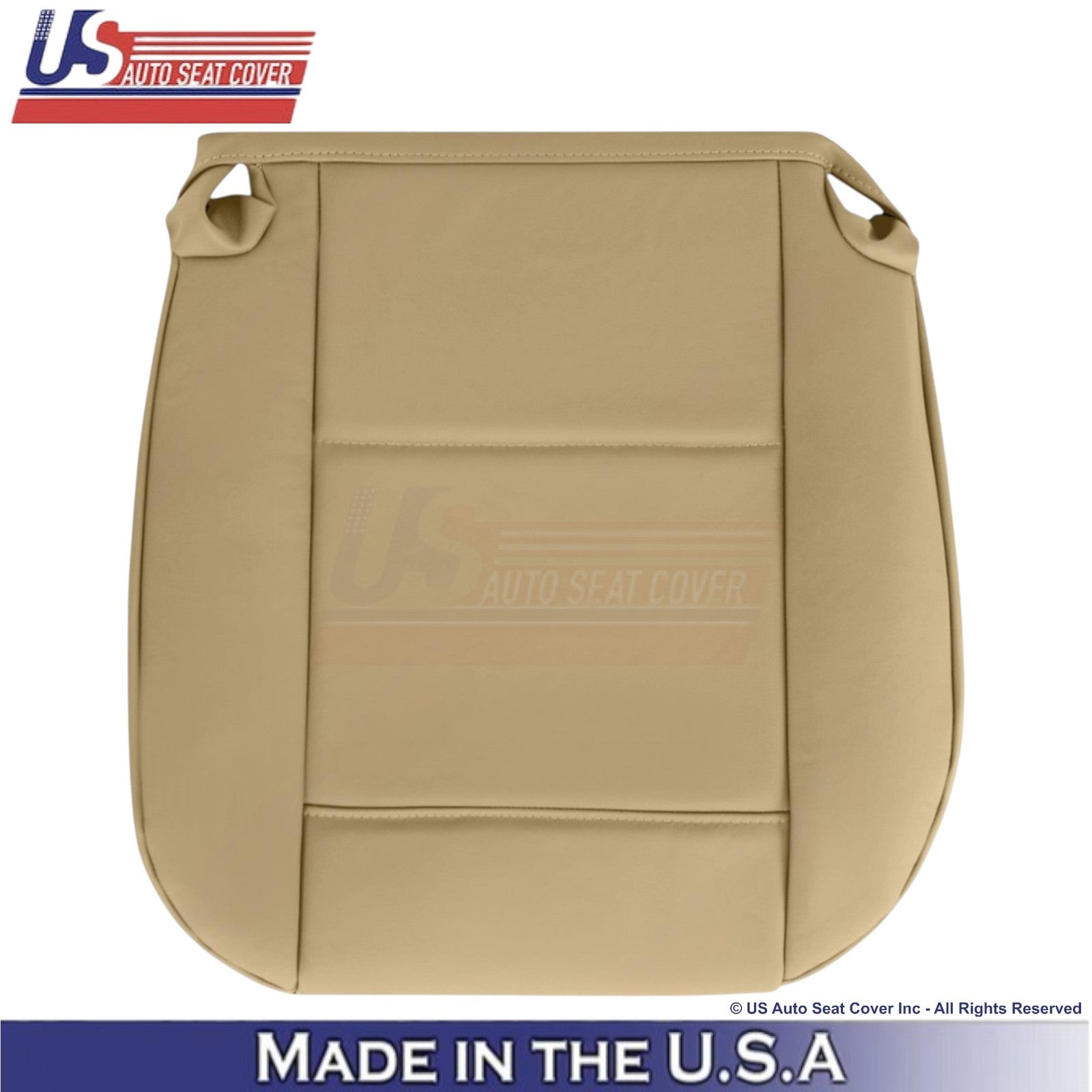 1998-2005 For BMW 3 Series E46 Leatherette Driver Bottom Replacement Cover Beige