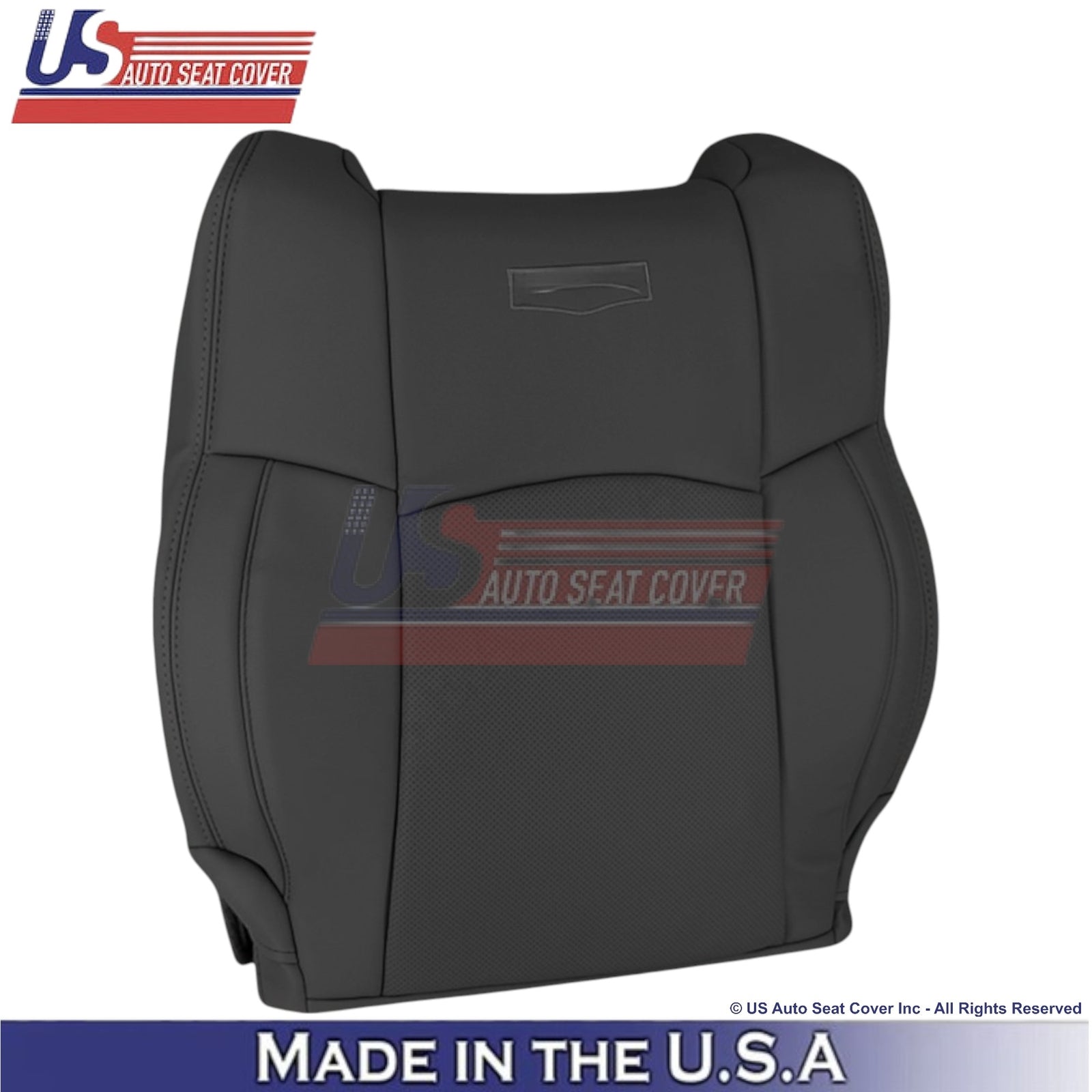 2013-2018 For Dodge Ram 1500 2500 Laramie Genuine Leather Driver Top Cover Black