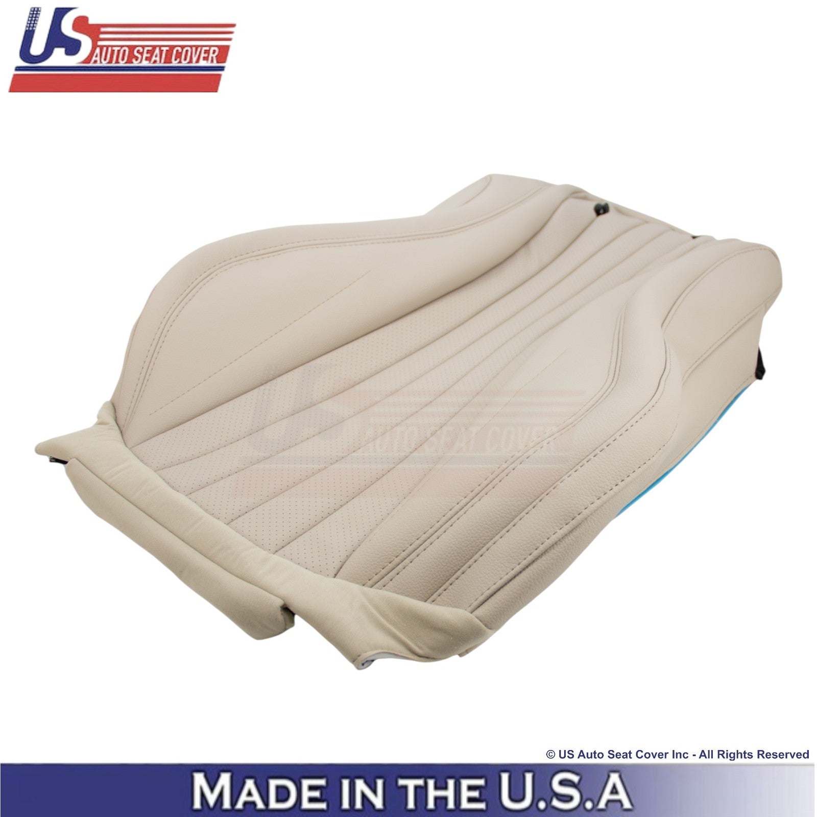 2017-2023 Fits Mercedes Benz E-Class Leather Front Driver Top Cover Macchiato