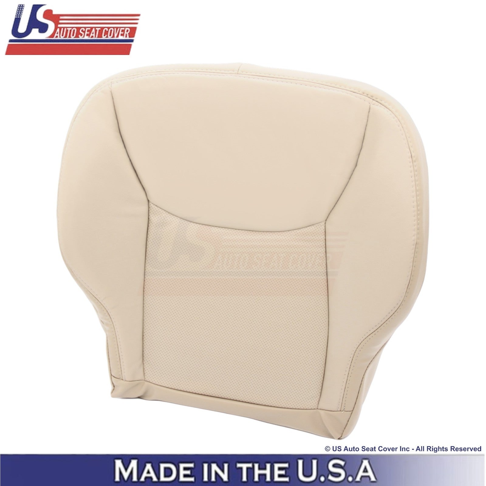 2003-2006 Fits Mercedes-Benz S Genuine Leather Half Perf. Bottom Covers Pebble