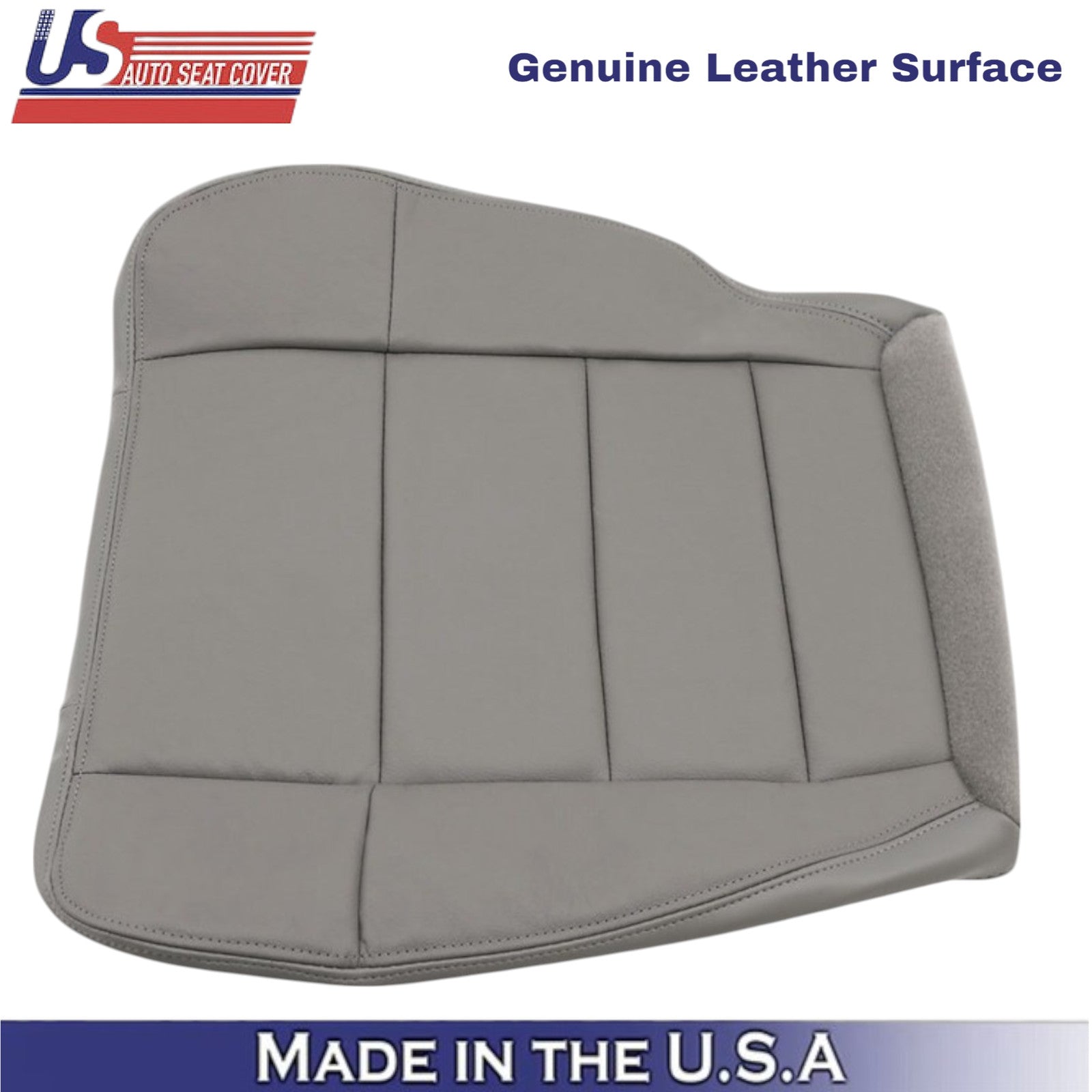 2001 to 2003 for Ford F150 Lariat leather Front Seat Covers Medium Graphite