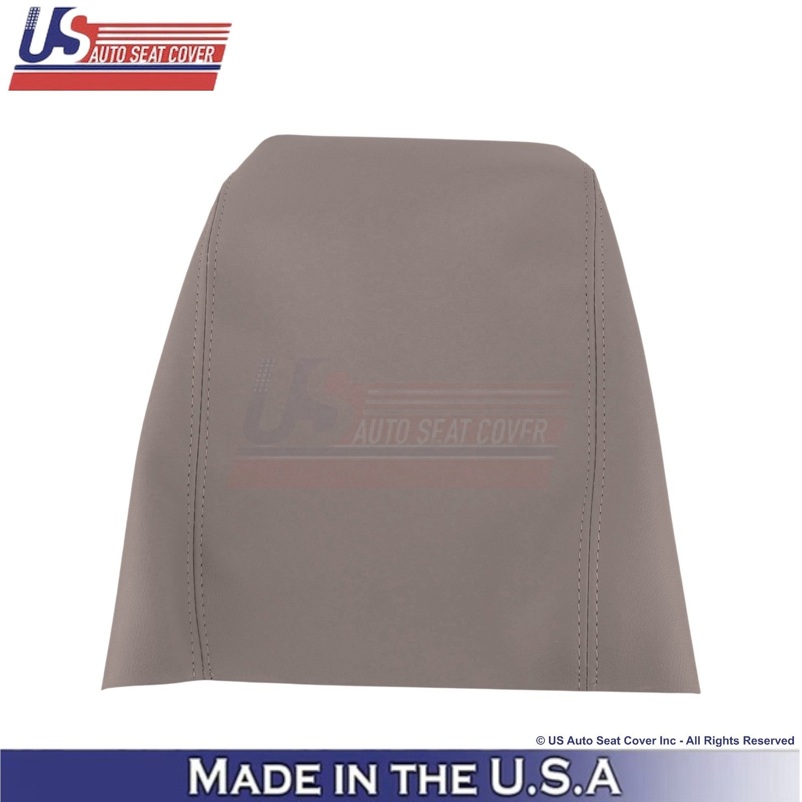 2004-2008 Fits Ford F-150 Genuine Leather Center Console Cover Medium Stone