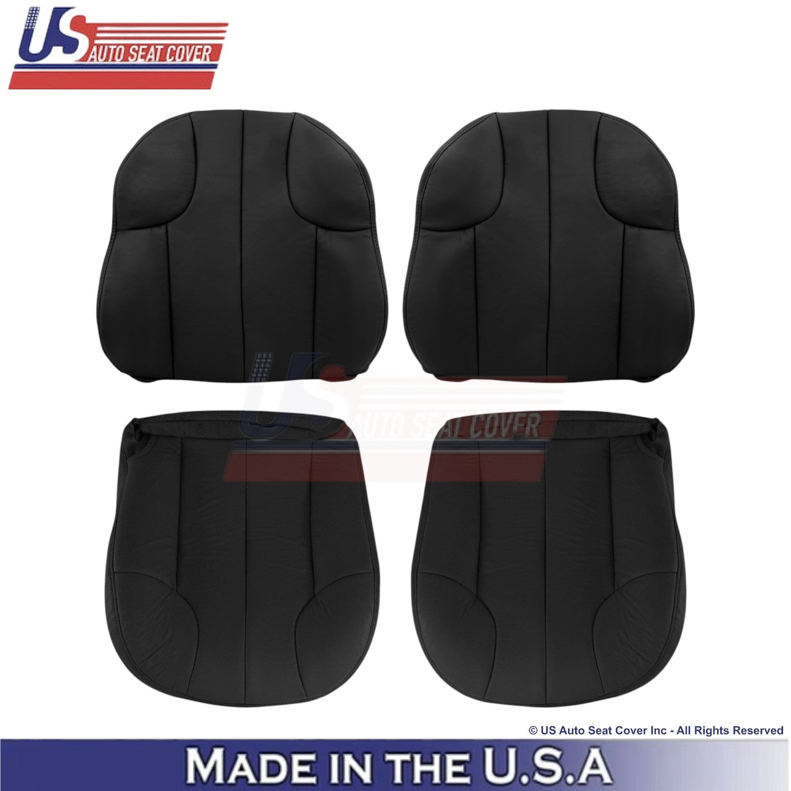 1999-2001 For Jeep Grand Cherokee Leatherette Front Replacement Covers Agate
