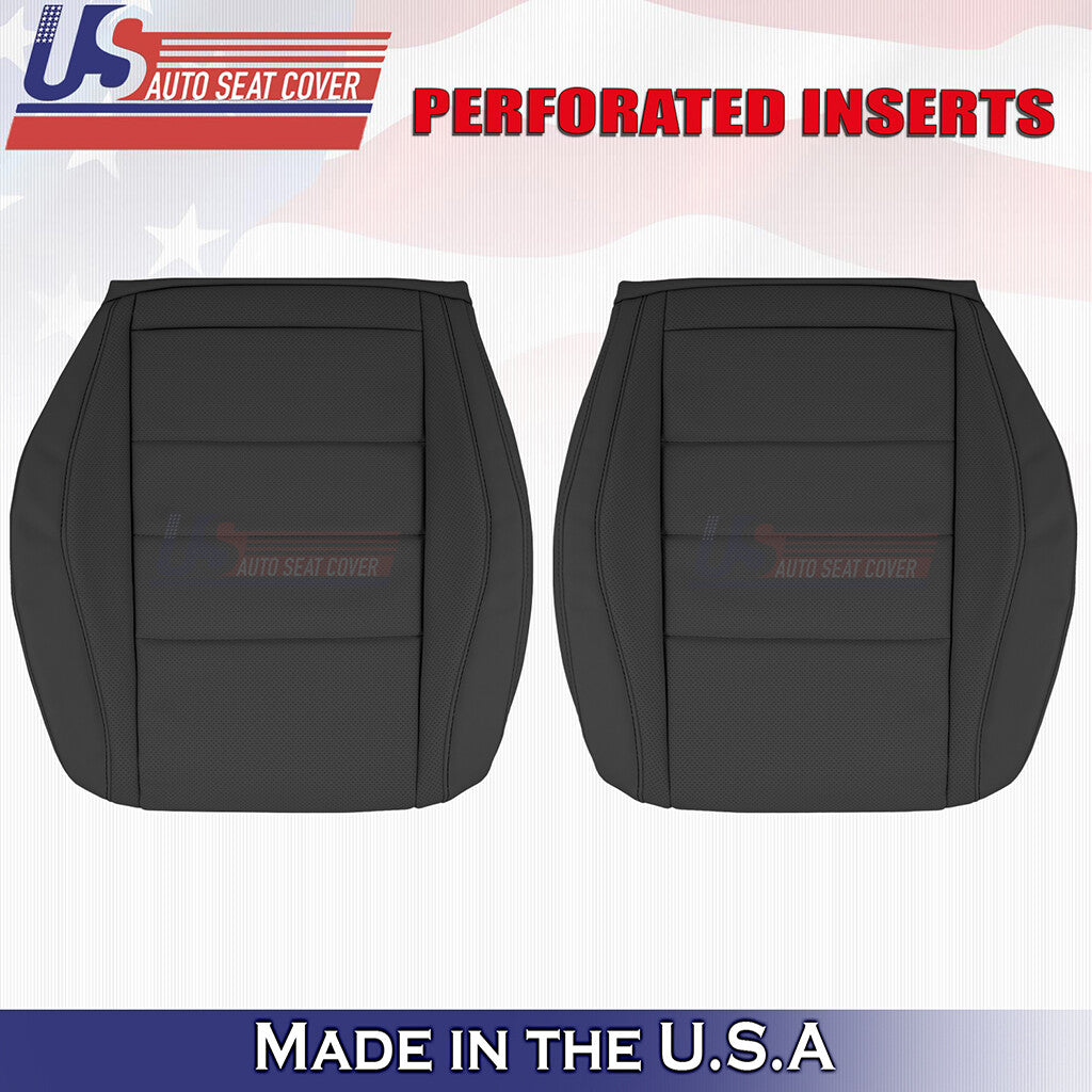 2020-2025 For Mercedes Benz GLE350 Leatherette Front Bottom Seat Covers Black