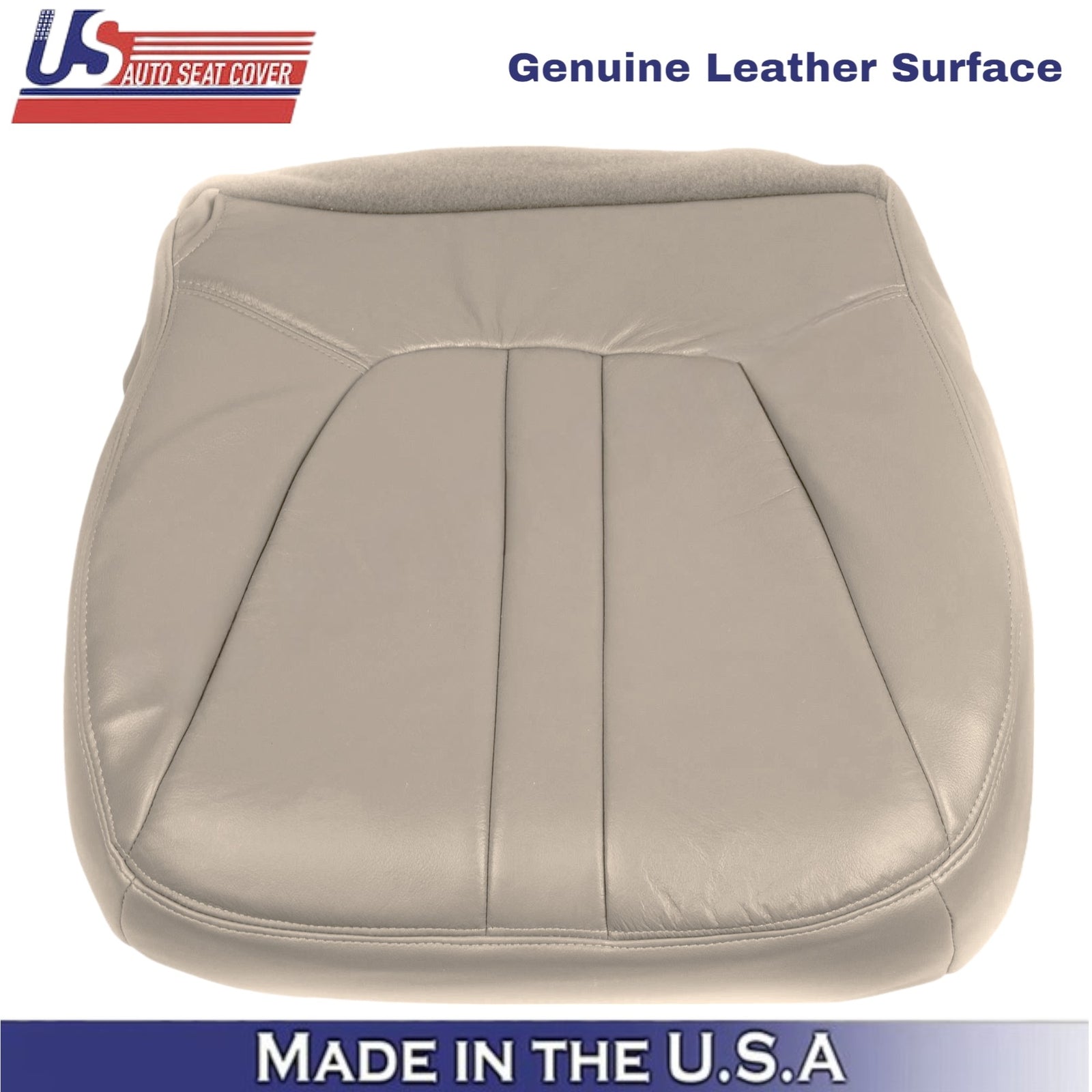 2000-02 For Ford Expedition Eddie Bauer Leather Passenger Side Covers Parchment