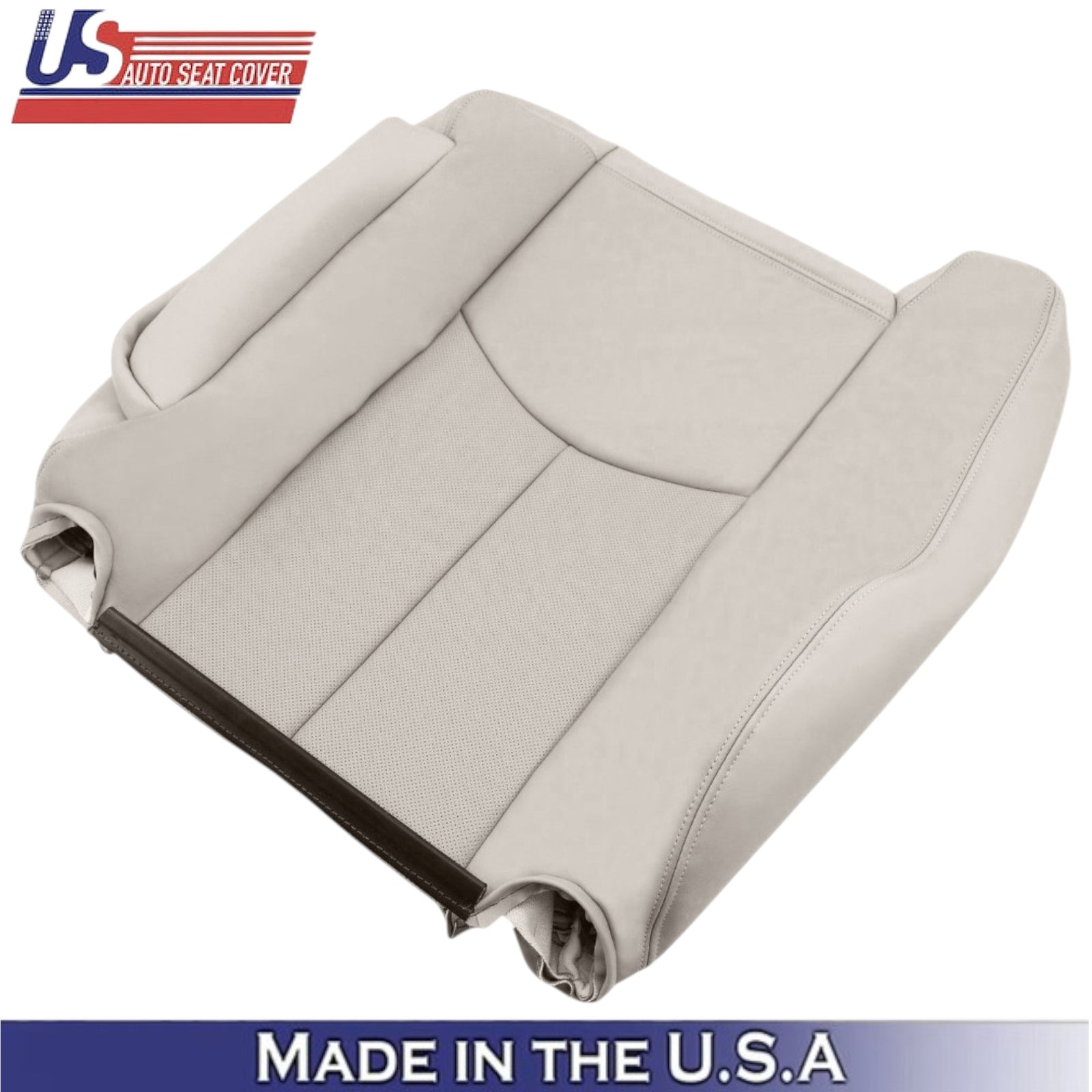 2003-2006 For Cadillac Escalade Leatherette Driver Top Seat Cover Shale Neutral