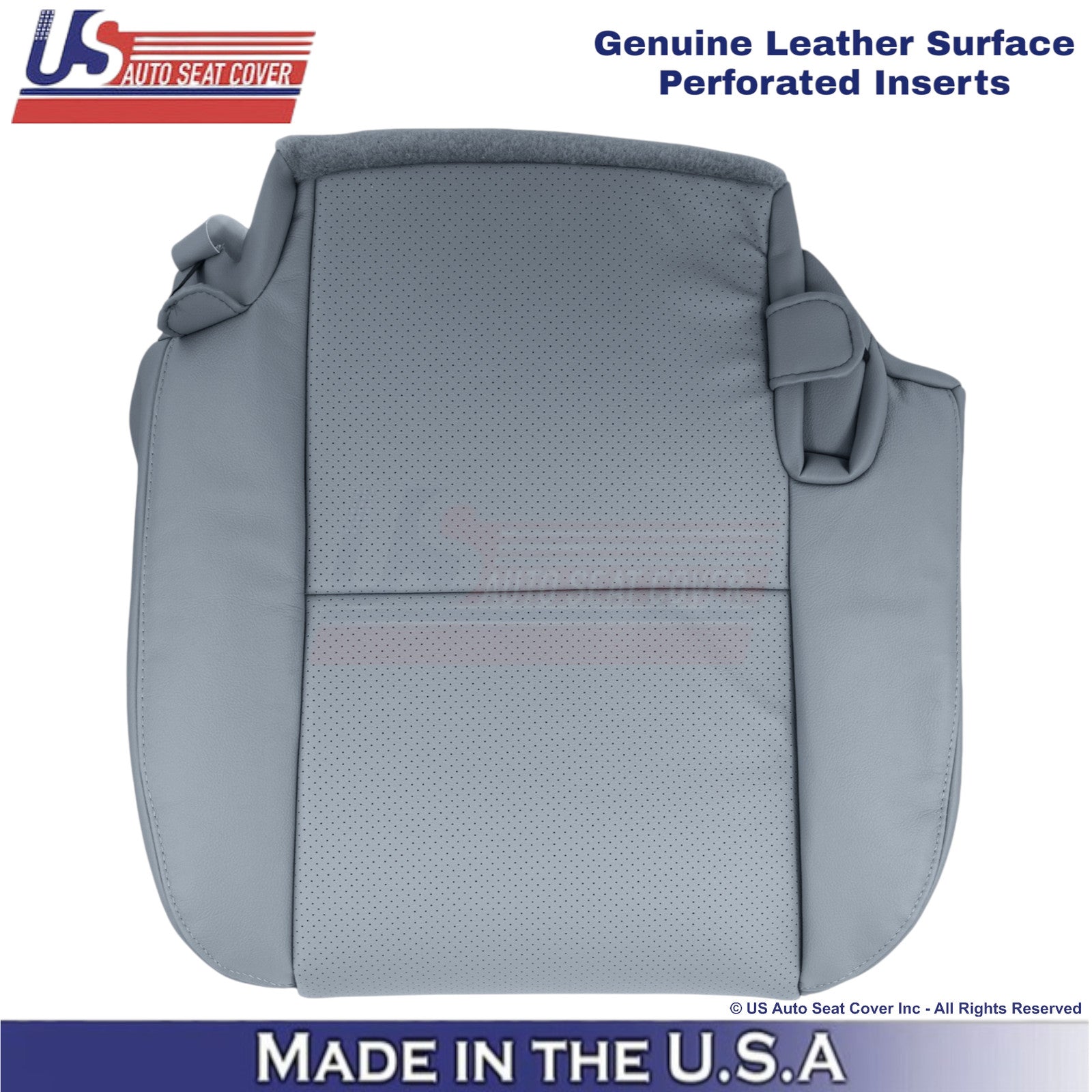 2008-14 For Toyota Sequoia Genuine Leather Prf Rear Right Bottom Cover Graphite