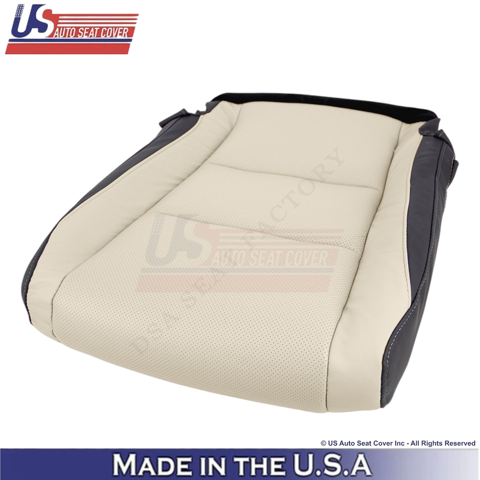 2016-2022 For Lexus RX350 RX450h Leather Front Driver Bottom Covers Parchment