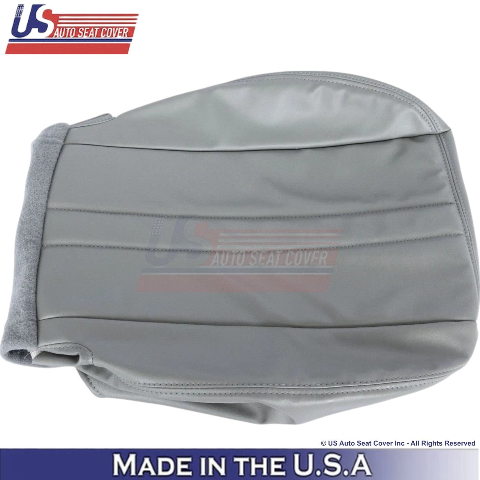 1996-2025 Fits GMC Savana Bottom Leatherette Replacement Covers Medium Pewter