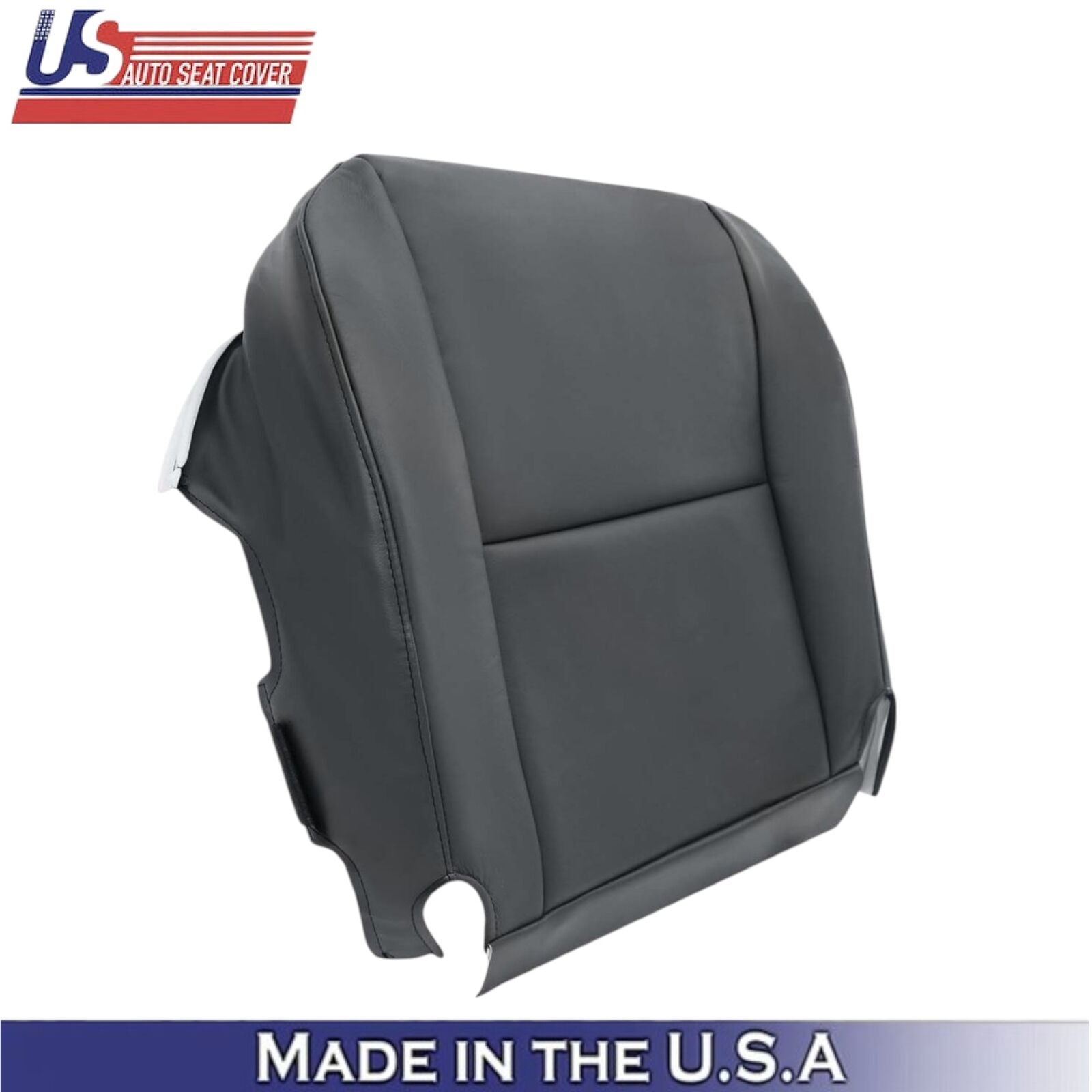 2005-2007 For Toyota Sequoia Genuine Leather Passenger Side Covers Dark Charcoal