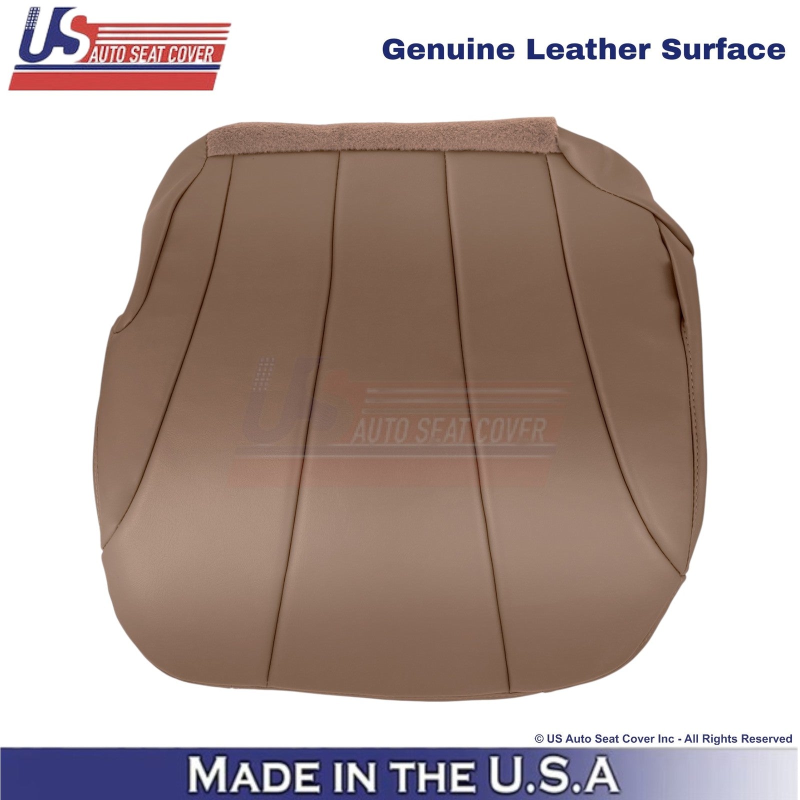 1999-2000 For Chevy Silverado W/T Leather Driver Bottom Cover Medium Dark Oak