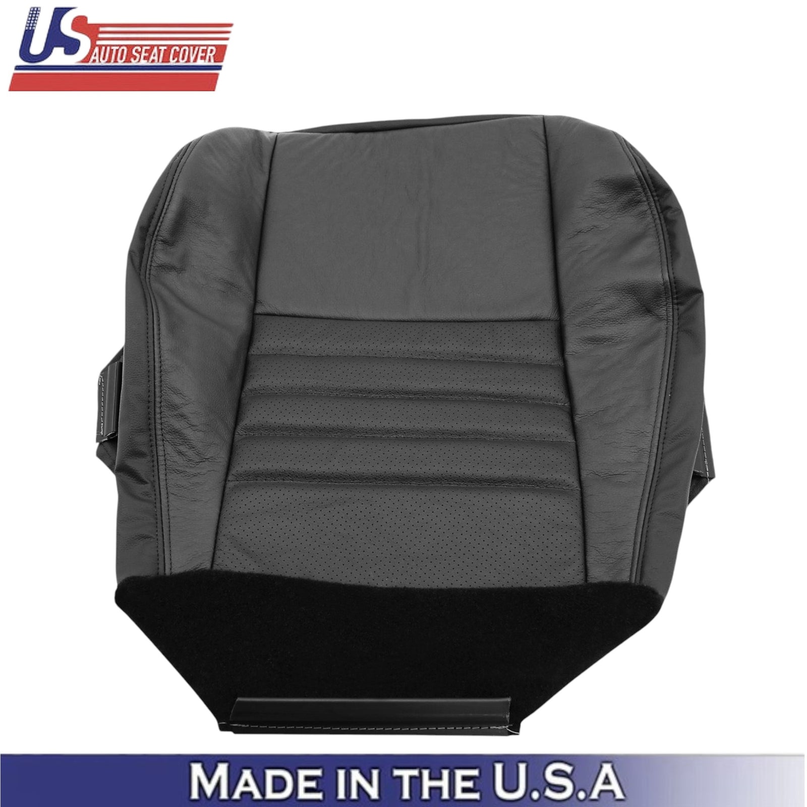 1999-2004 For Ford Mustang GT Leatherette Driver Bottom Cover Dark Charcoal