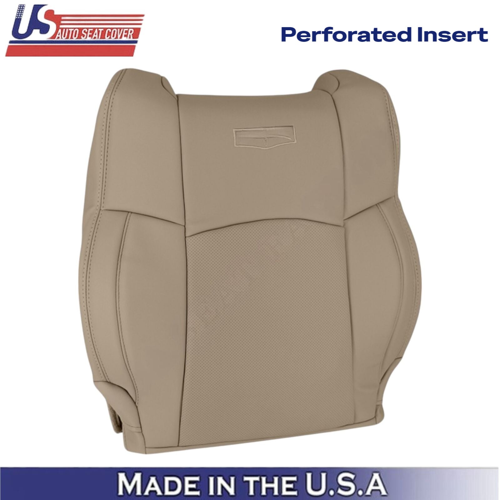 2009-2012 For Dodge Ram 1500 2500 Laramie Leatherette Passenger Top Cover Tan