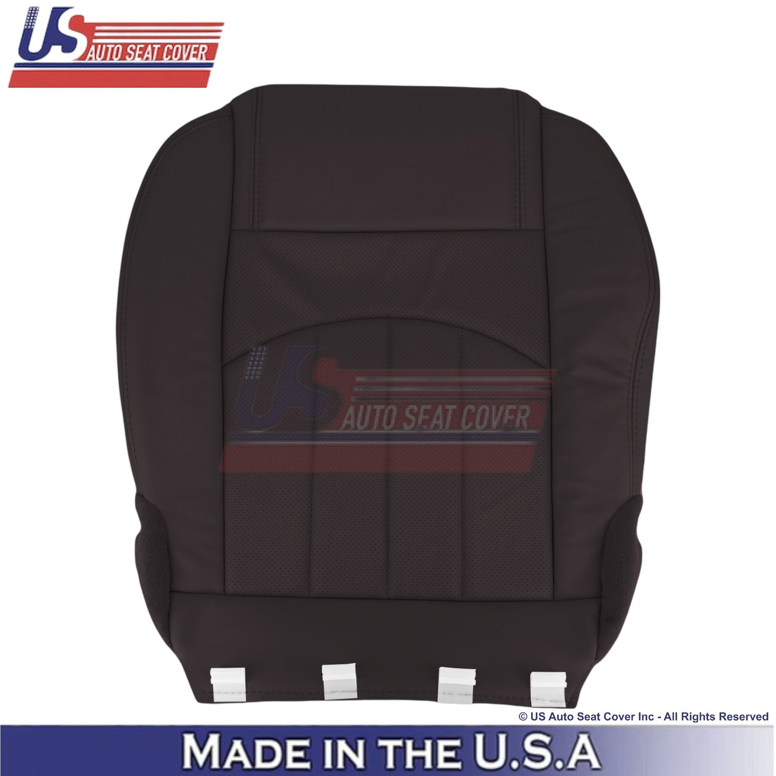 2013-2017 For Buick Enclave Leatherette Front Replacement Seat Covers Cocoa