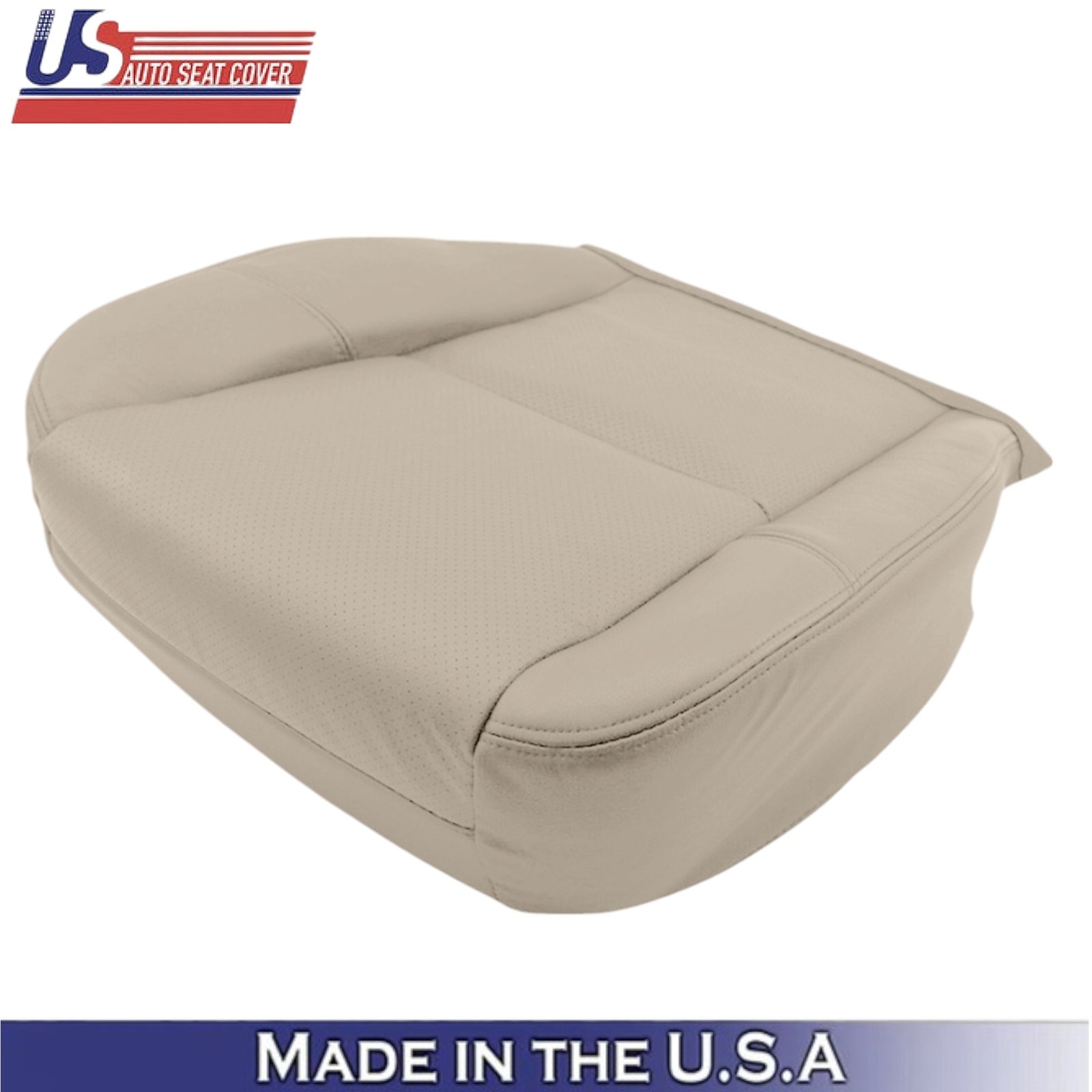 2012-2014 For Chevy Silverado 1500 LTZ Genuine Leather Front Seat Covers Tan