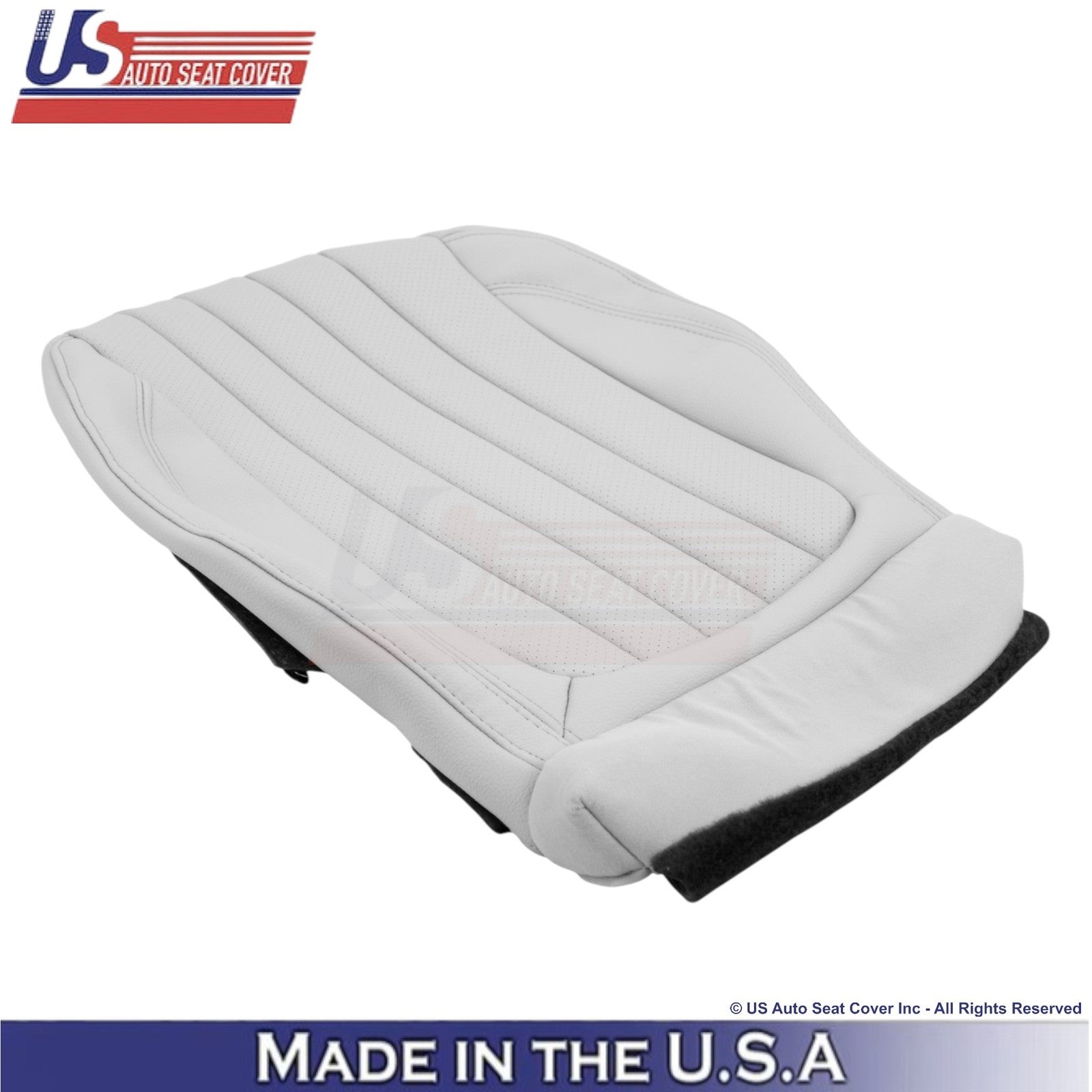 2019-2023 For Mercedes Benz E-Class Genuine Leather Passenger Bottom Cover White