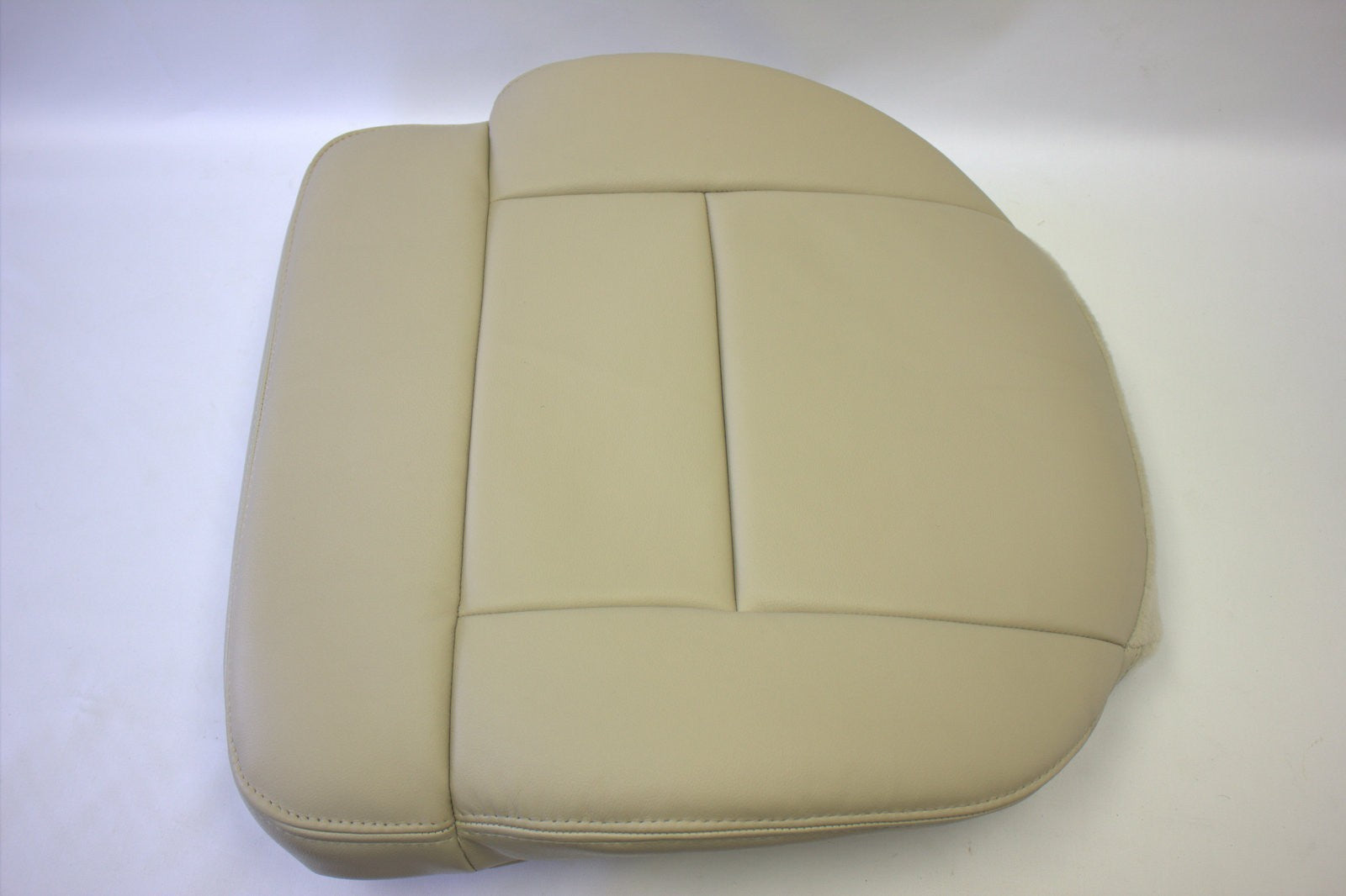 2004 Ford F-150 4WD 2WD Driver Bottom Replacement Leather Seat Cover Light Tan