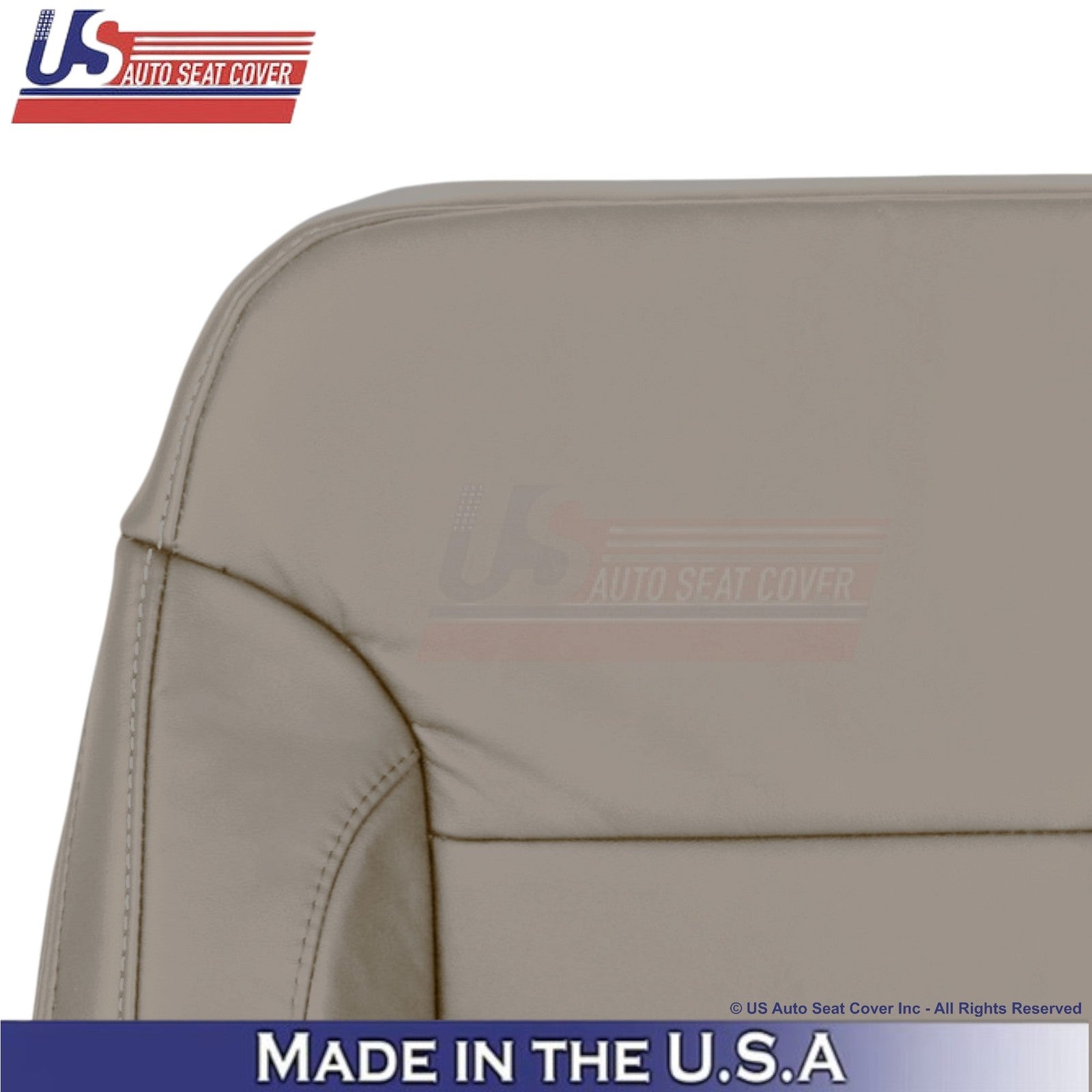2014-2019 For Chevy Silverado 1500 LT LS Leatherette Driver Top Cover Dune Tan
