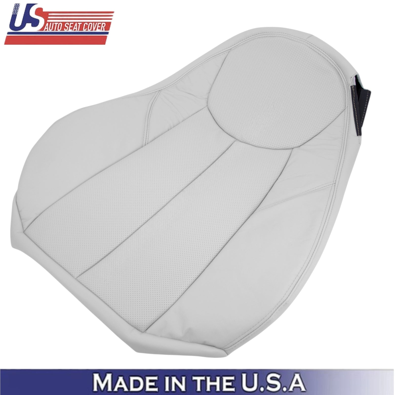 2003-2007 for Mercedes Benz R230 SL500 Front Seat Covers Genuine Leather Gray