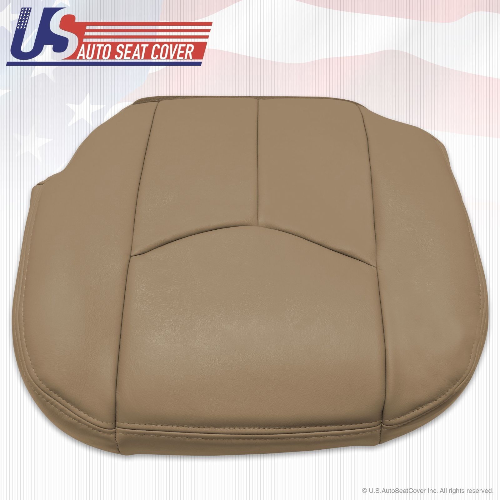 2003 2004 2005 2006 07 Chevy Silverado/GMC Sierra Bottom Seat Custom leather TAN