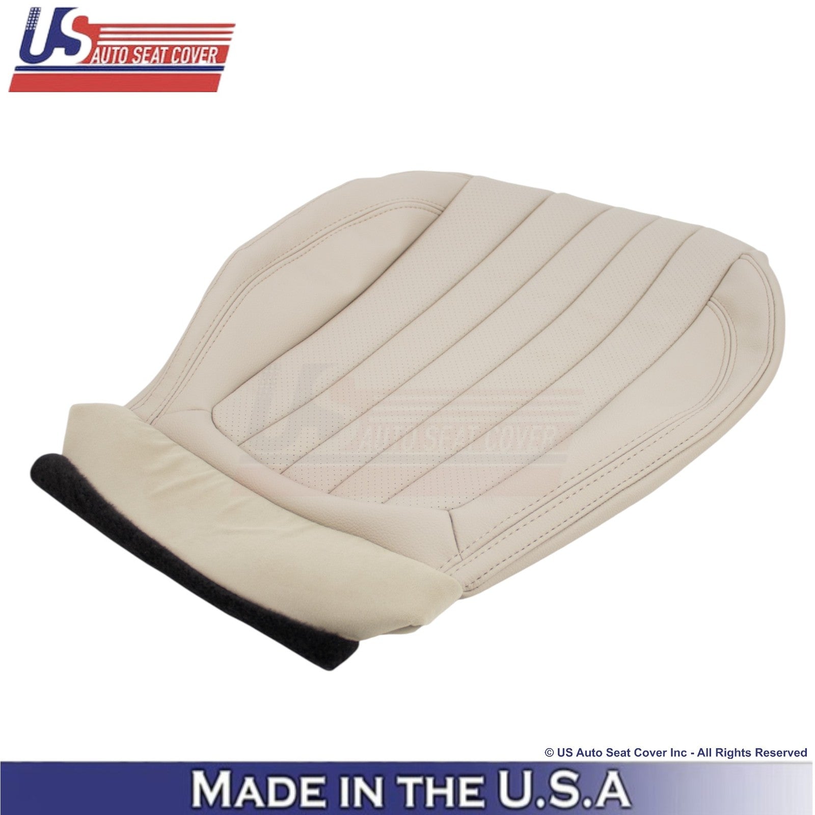 2017-2023 Fits Mercedes Benz E-Class Leatherette Front Seat Covers Macchiato