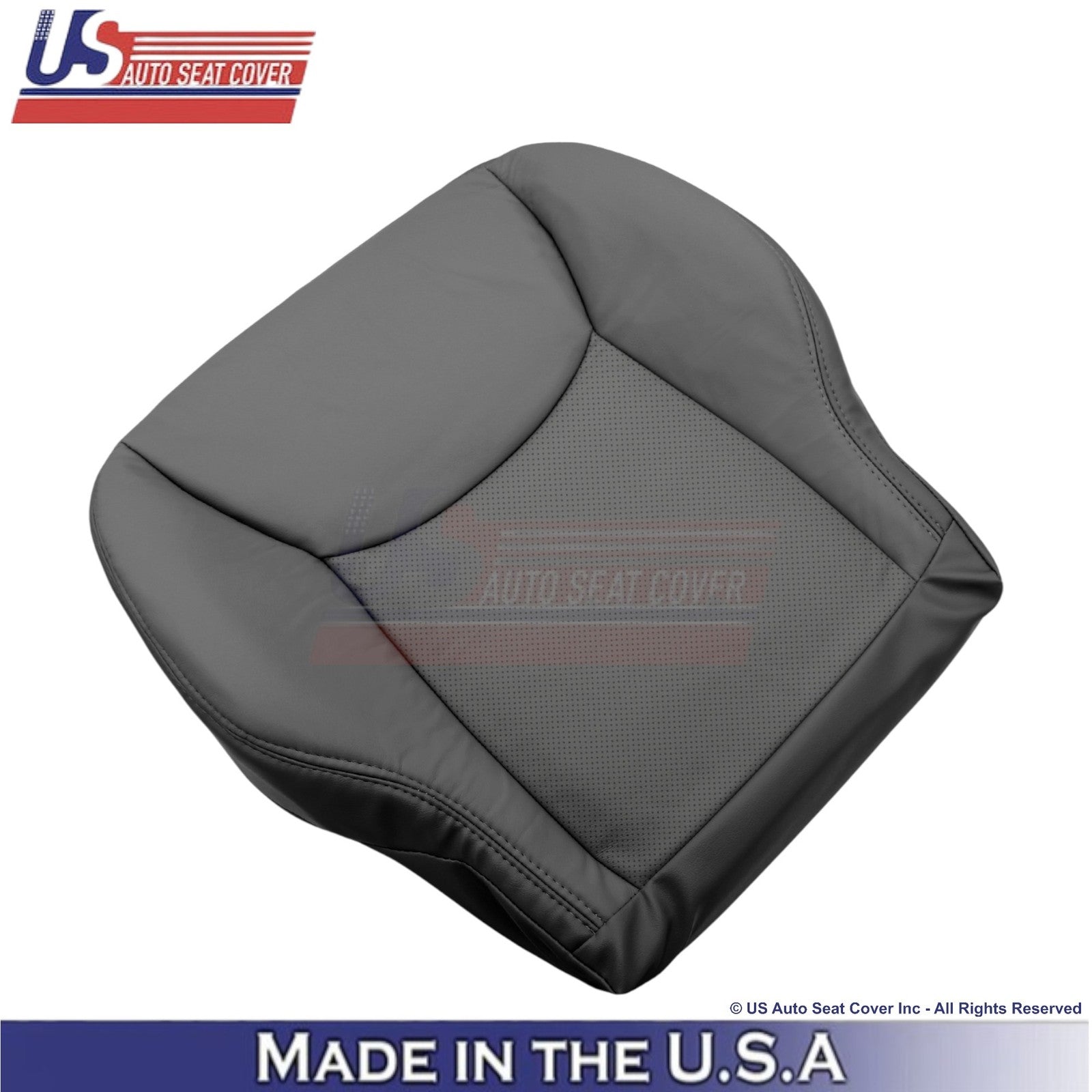 2000-2006 For Mercedes-Benz S Leather Half Perf. Passenger Bottom Cover Charcoal