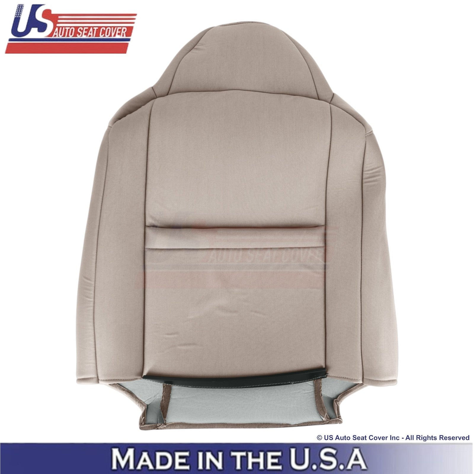 2008-2010 Fits Ford F-250 XLT Cloth Driver Top Replacement Seat Cover Camel Tan