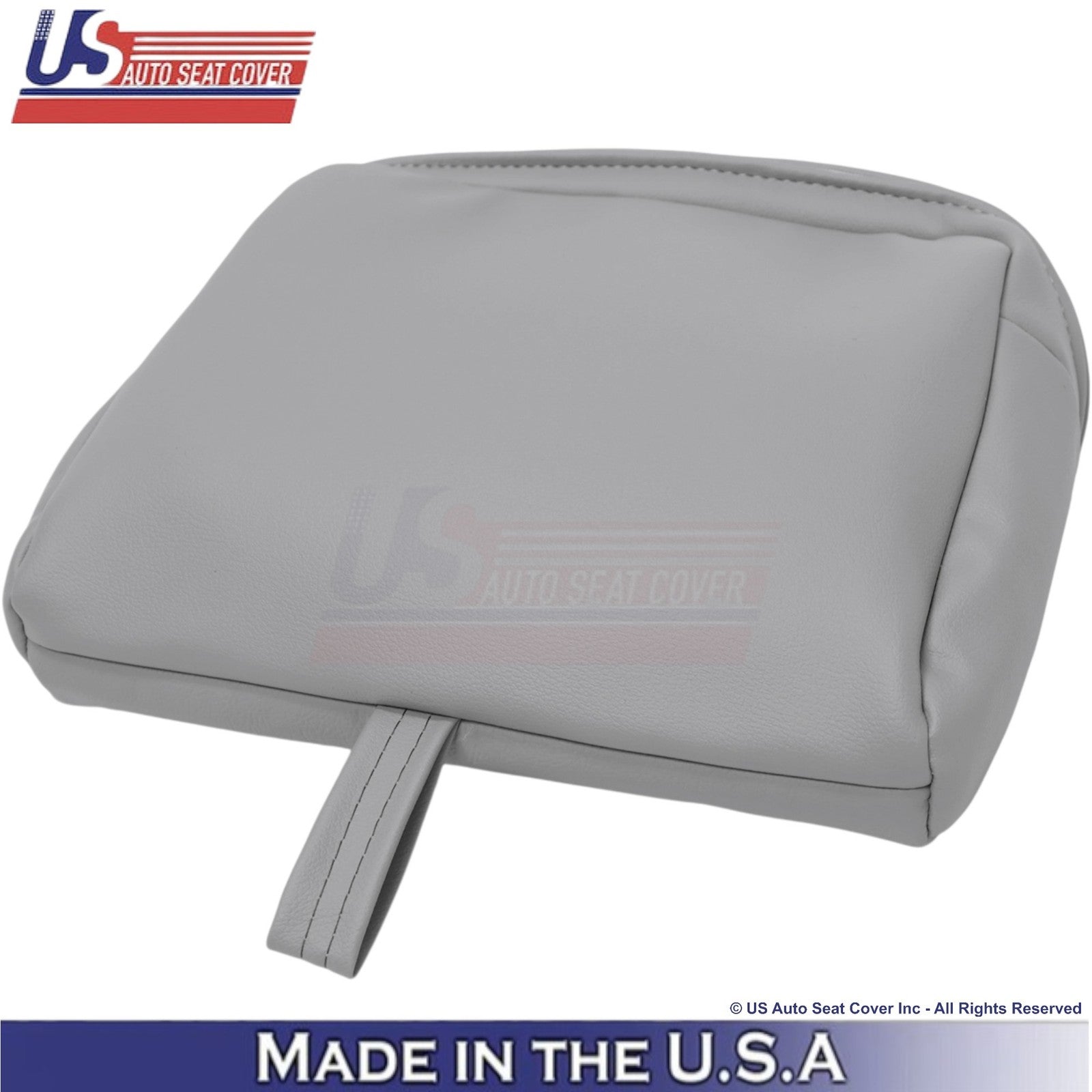 2003-2007 For Ford F250 F350 Lariat Genuine Leather Rear Bench Seat Covers Gray