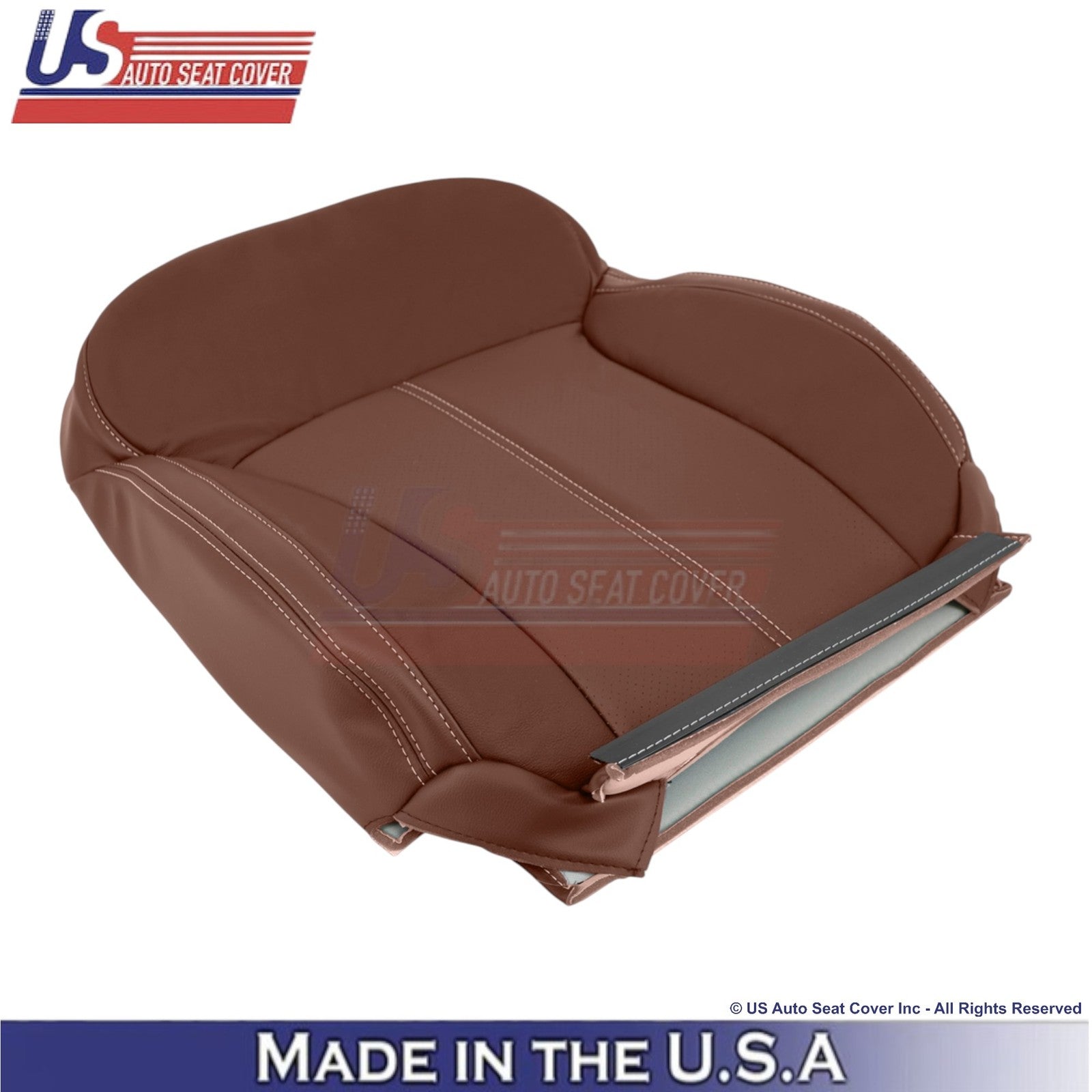 2017-2018 For Subaru Forester Touring Leather Top Replacement Seat Covers Saddle