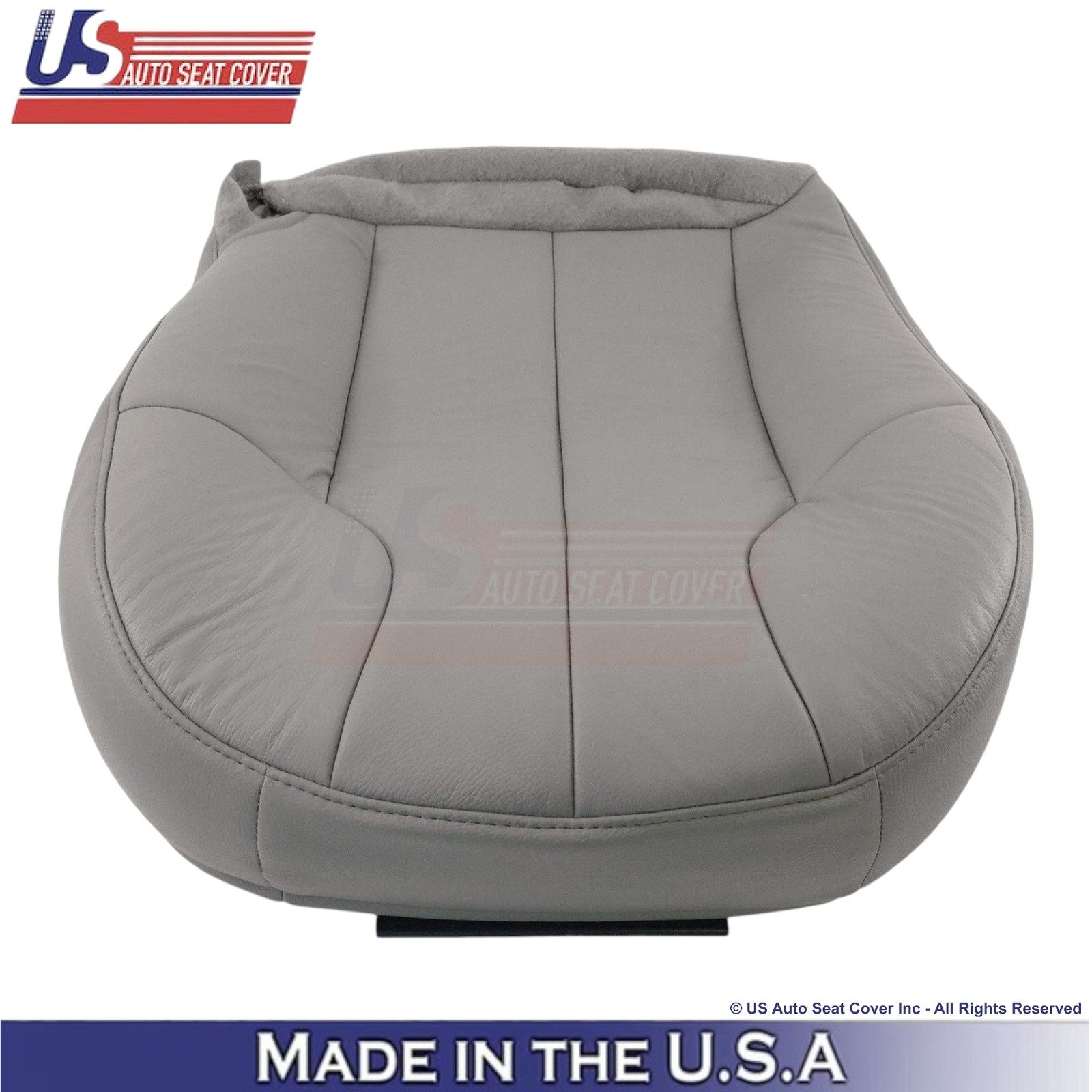 1999-2001 For Jeep Grand Cherokee Genuine Leather Driver Bottom Seat Cover Taupe