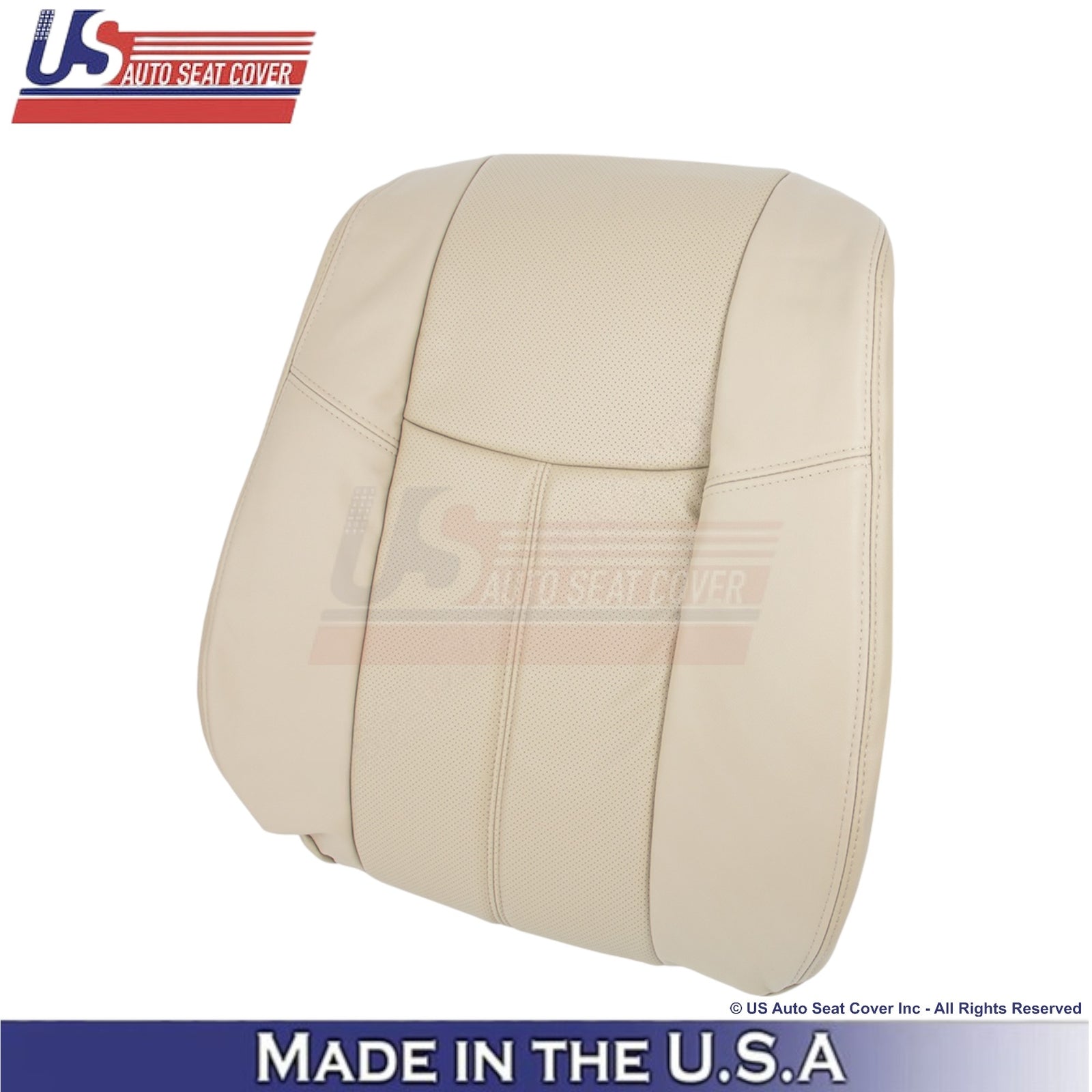 2013-2020 For Nissan Pathfinder Leather Front Replacement Seat Covers Almond