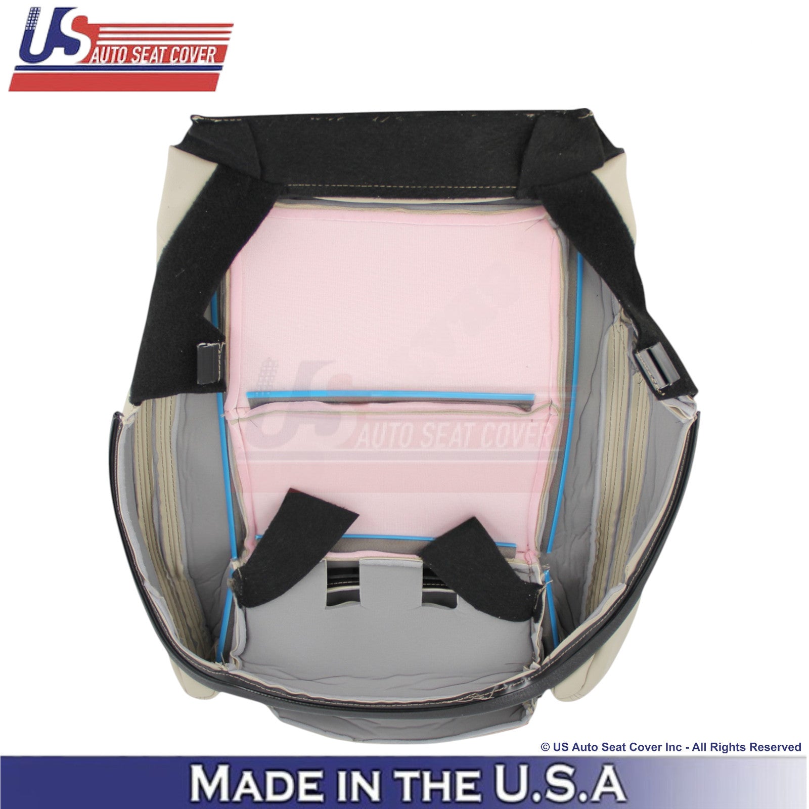 2016-2019 For Mercedes-Benz CLA250 Passenger Bottom Genuine Leather Cover Beige