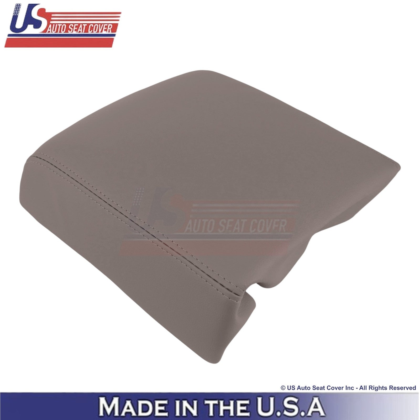 2004-2008 Fits Ford F-150 Genuine Leather Center Console Cover Medium Stone