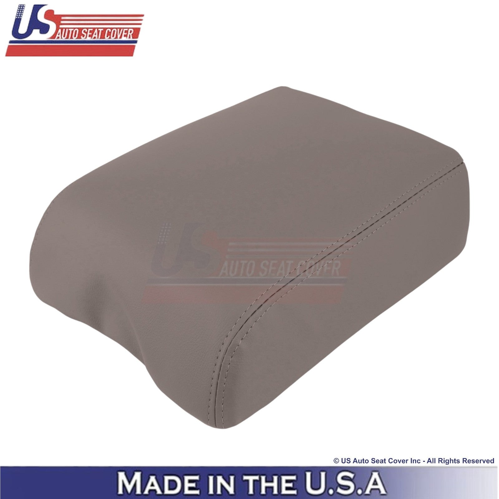 2004-2008 Fits Ford F-150 Genuine Leather Center Console Cover Medium Stone