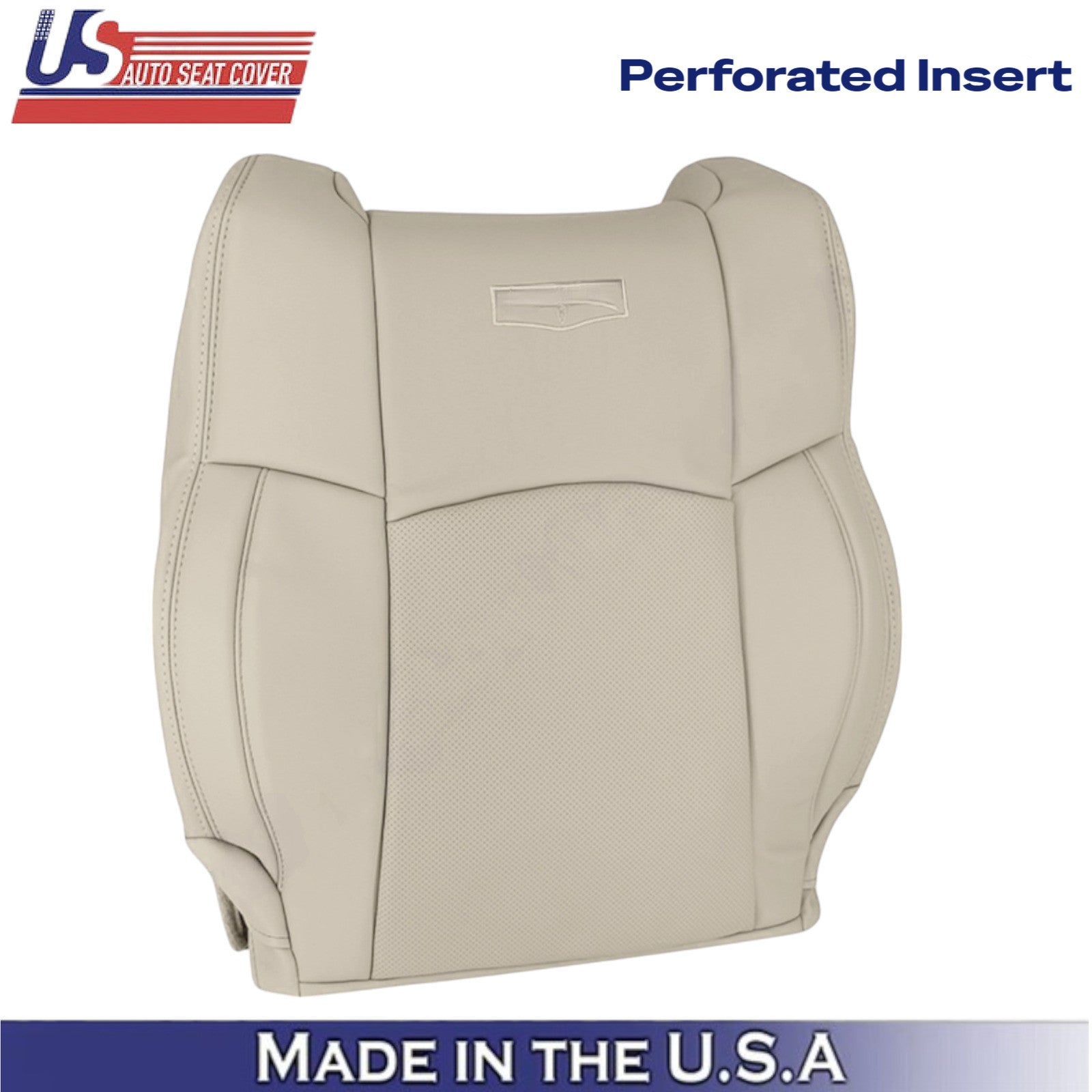 2013-2018 For Dodge Ram 2500 Laramie Genuine Leather Passenger Top Cover Tan
