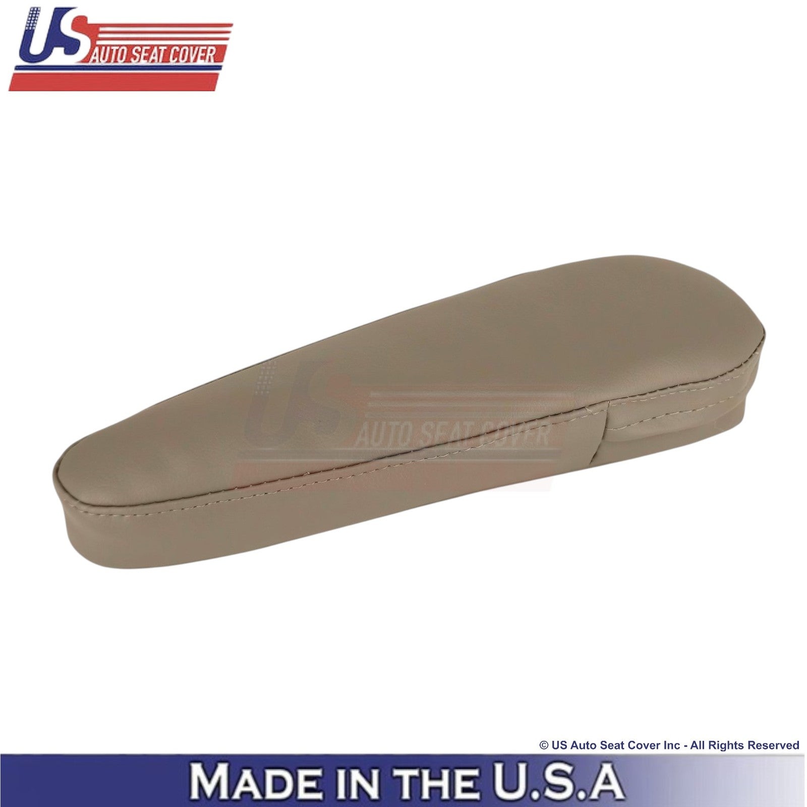 2000-2004 Fits Toyota Tundra Leatherette Passenger Armrest Replacement Cover Tan