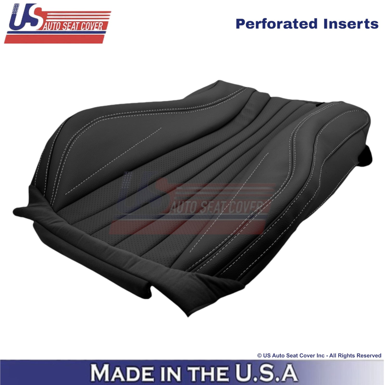 2017-2023 For Mercedes Benz E-Class Leather Driver Top Replacement Cover Black
