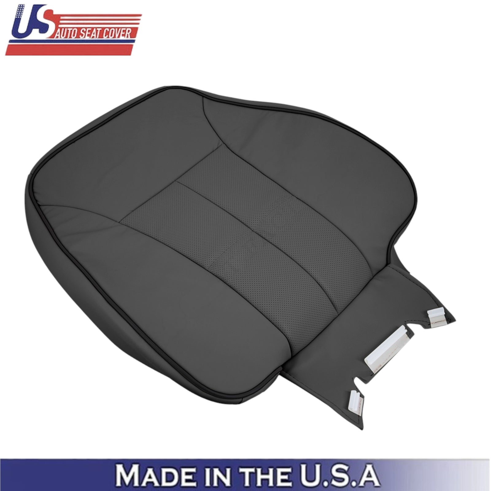 2007-2010 For Lincoln MKX Genuine Leather Passenger Top Cover Charcoal Black