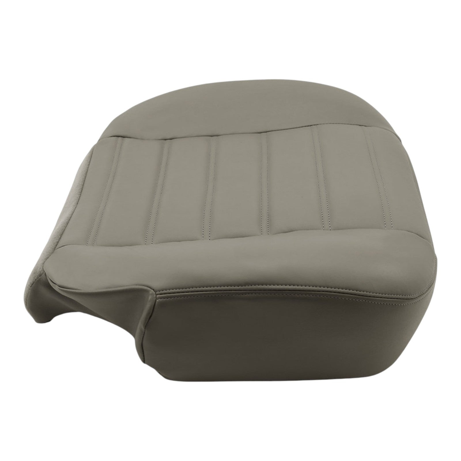 2003-2007 For Hummer H2 Leatherette Passenger Bottom Seat Cover Wheat Gray