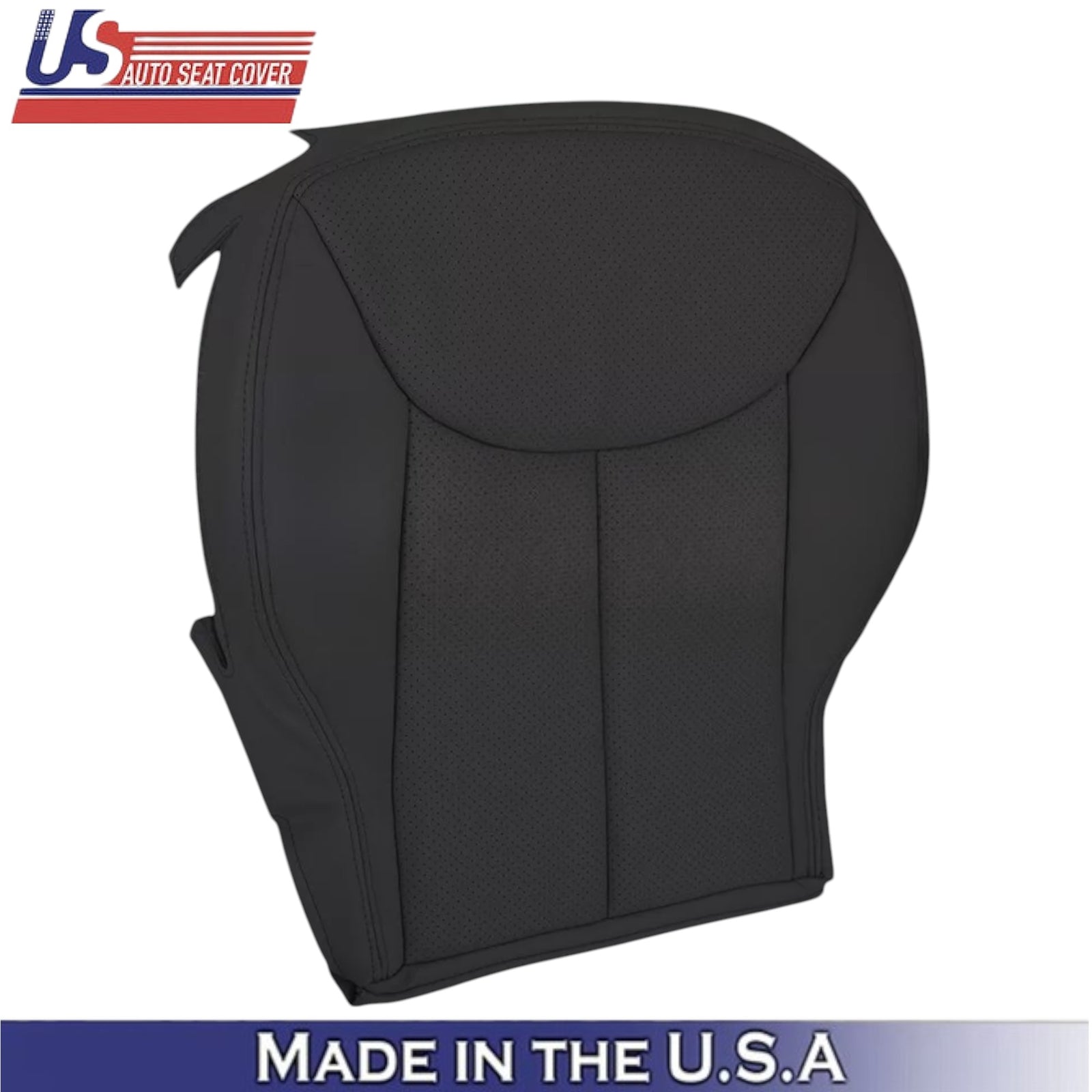 2003-2007 for Mercedes Benz R230 SL500 Passenger Side Seat Covers Leather Black