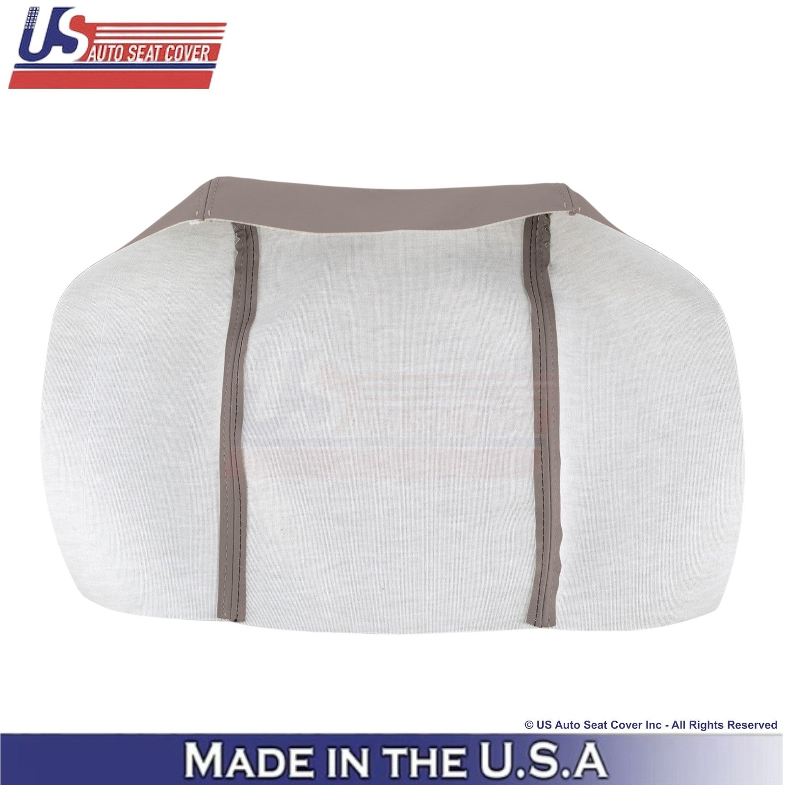 2004-2008 Fits Ford F-150 Genuine Leather Center Console Cover Medium Stone