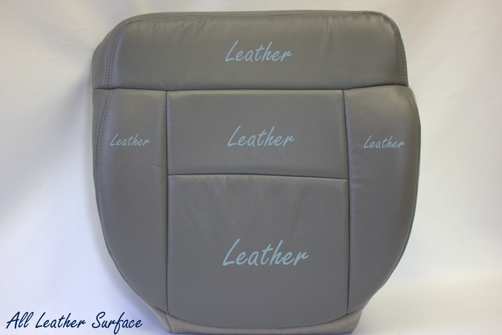 2004 2005 06 07 08 Ford F-150 FX4 FX2 Driver Side Bottom Leather Seat Cover Gray