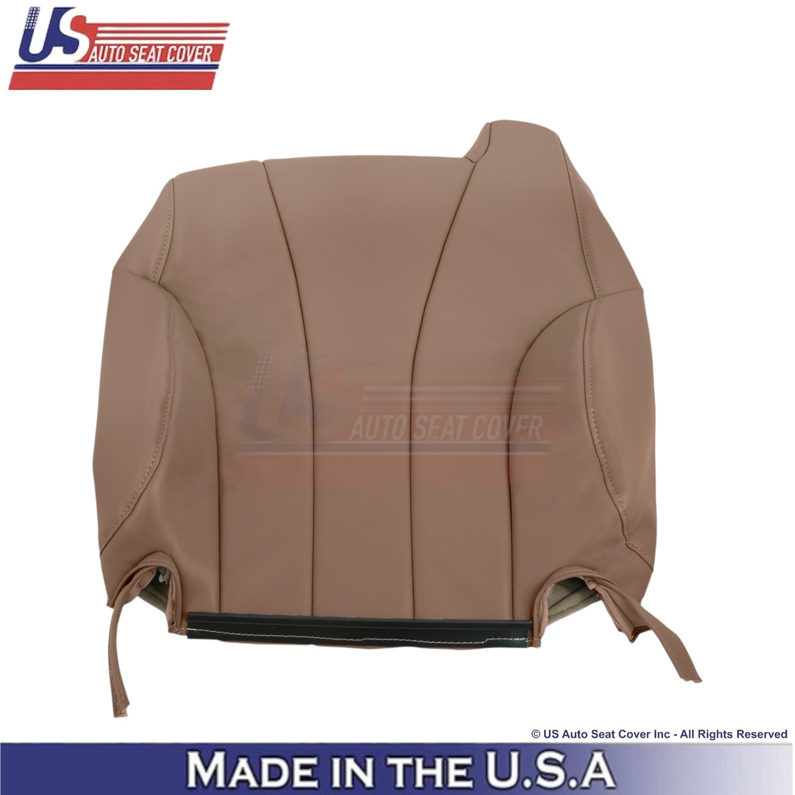 1999-2000 For Chevy Silverado W/T Leatherette Driver Top Cover Medium Dark Oak
