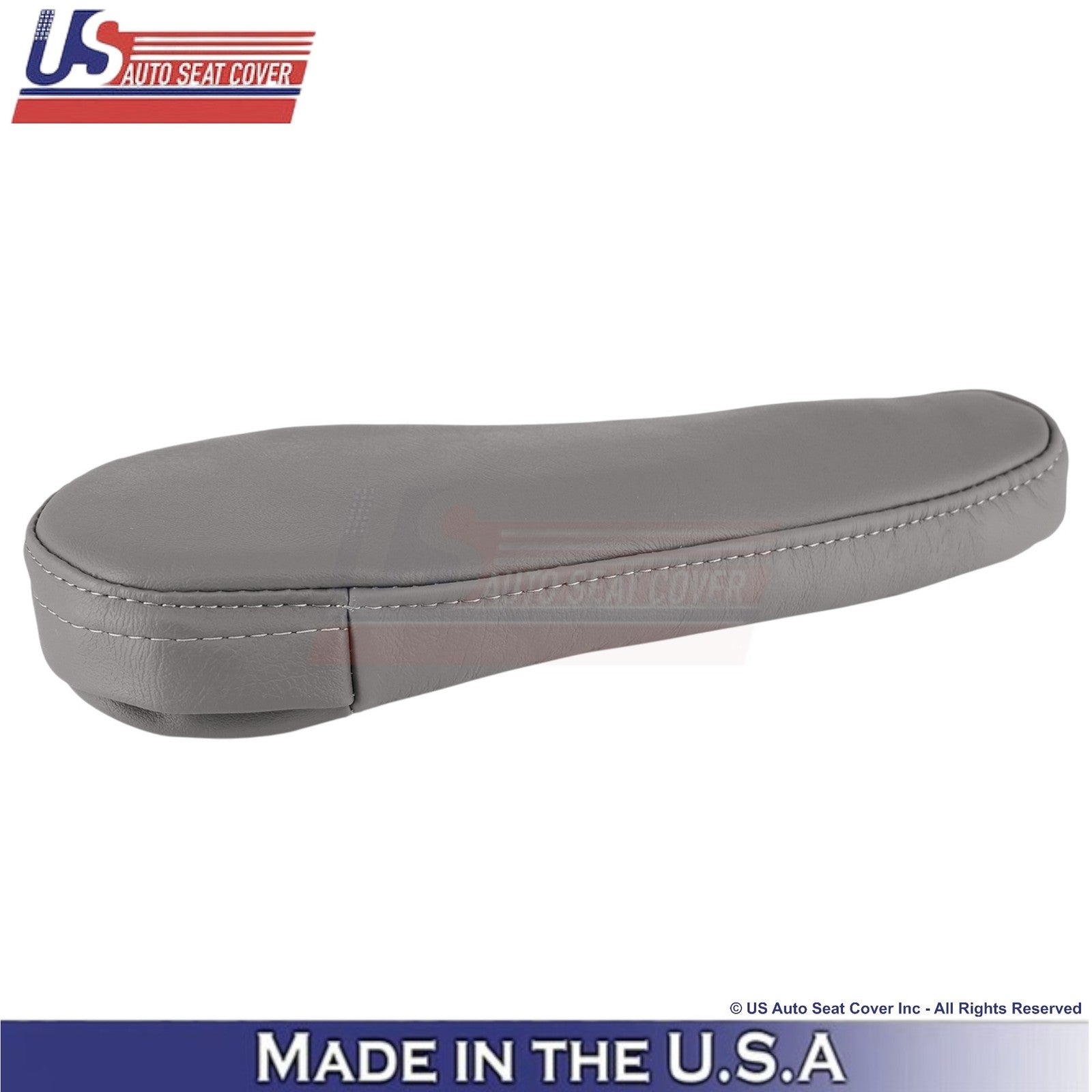 98-2003 For Toyota Sienna Genuine Leather Front Armrest Replacement Covers Gray