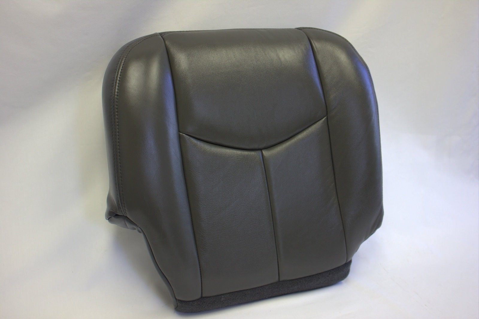 2003 - 2006 GMC Sierra Passenger Bottom Upholstery Seat Cover Dark Pewter
